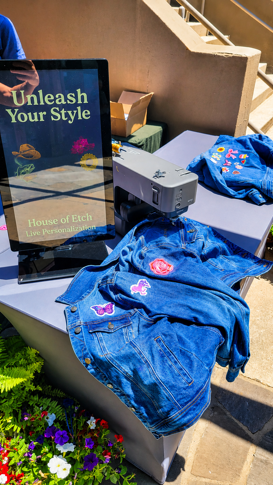 Unleash-your-style-private-corporate-event-tennesse-live-onsite-embrodiery-custom-heat-press-patch-bar-knoxville-tennessee-dollywoods-dreammore-resort-spa.png