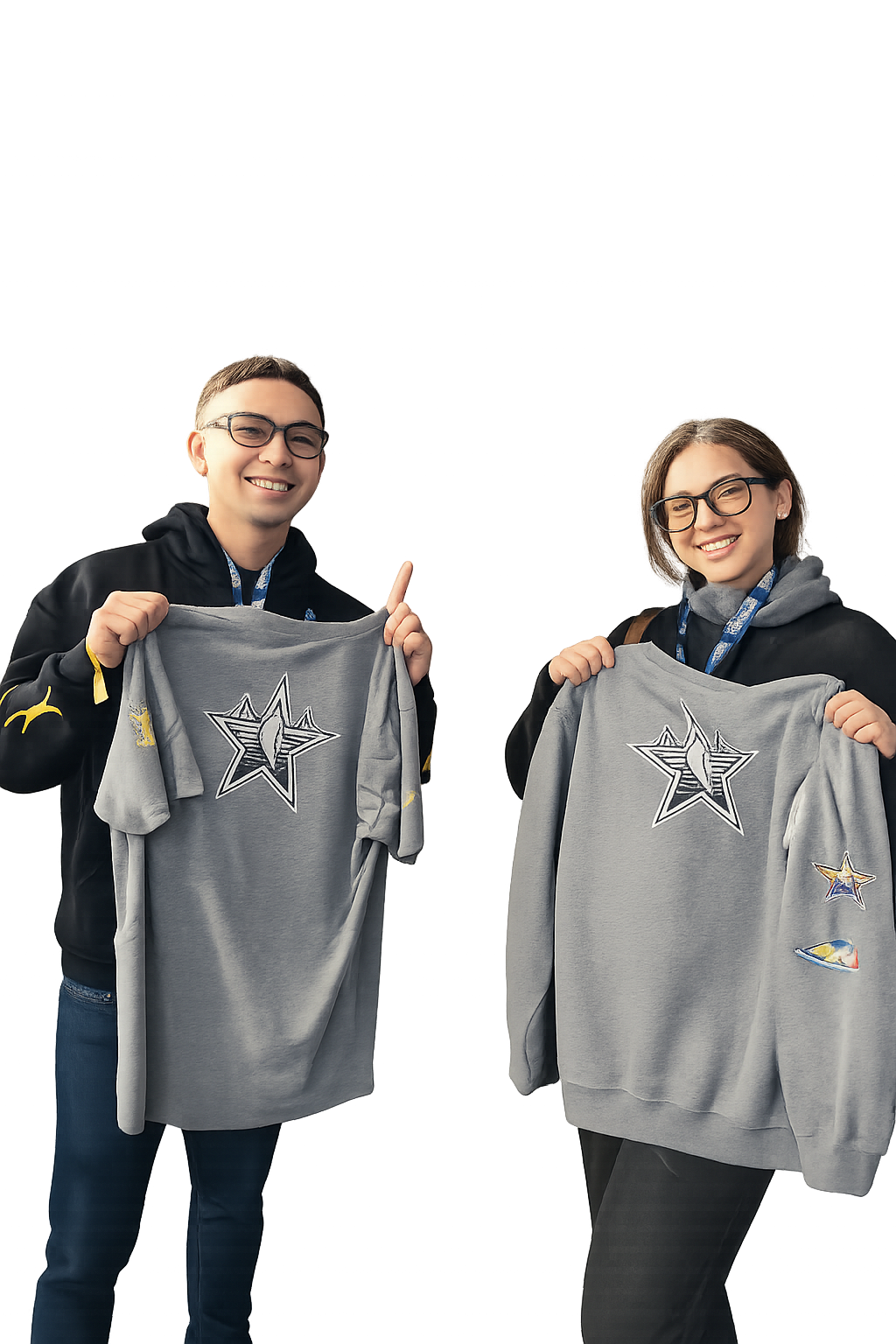 Custom onsite DTF transfer heat press for All-Star Weekend in San Francisco