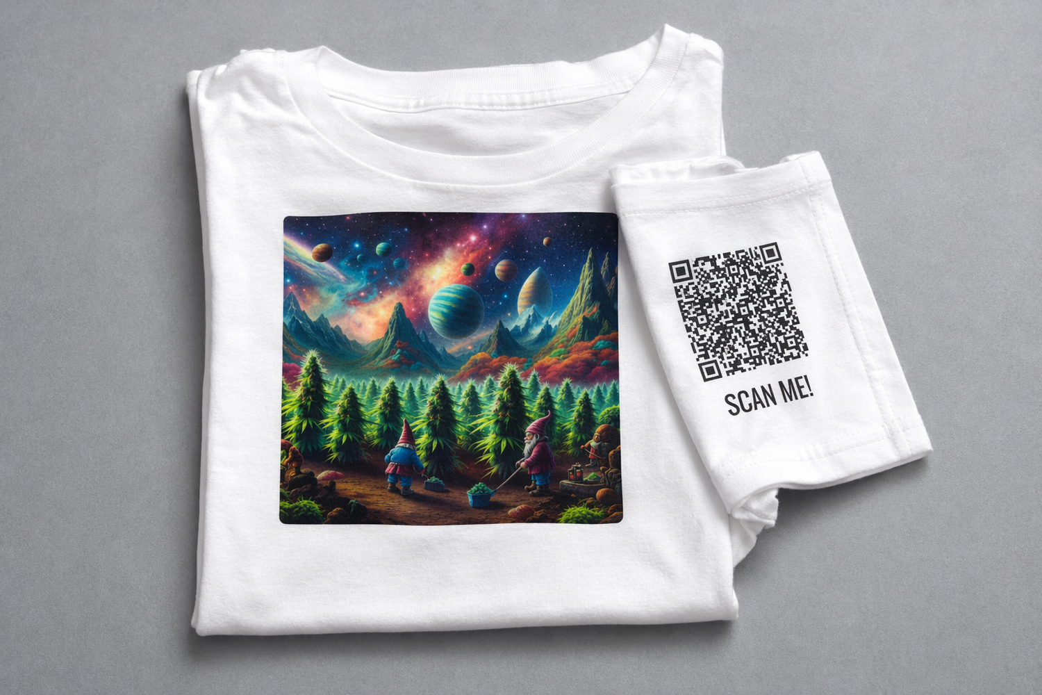 Finished AI personalized shirt