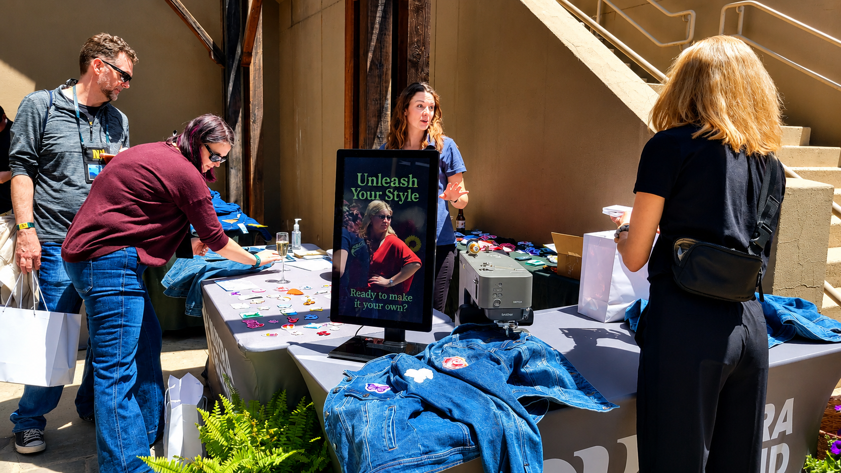 Unleash-your-style-private-corporate-event-tennesse-live-onsite-embrodiery-custom-heat-press-patch-bar-knoxville-tennessee-dollywoods-dreammore-resort-spa2.png
