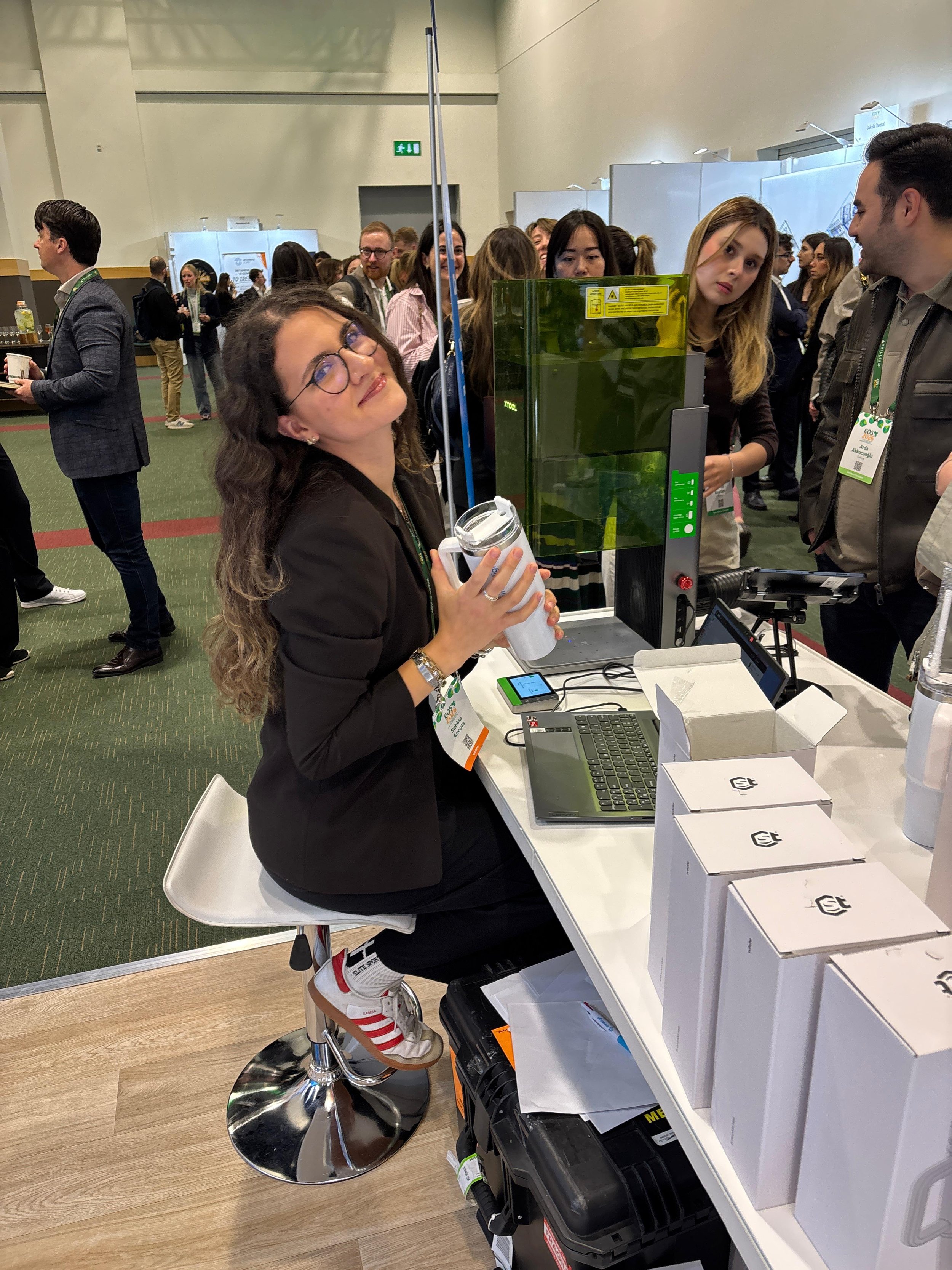 Dublin-laser-engraving-tumbler-invisalign-eos-conference.jpeg