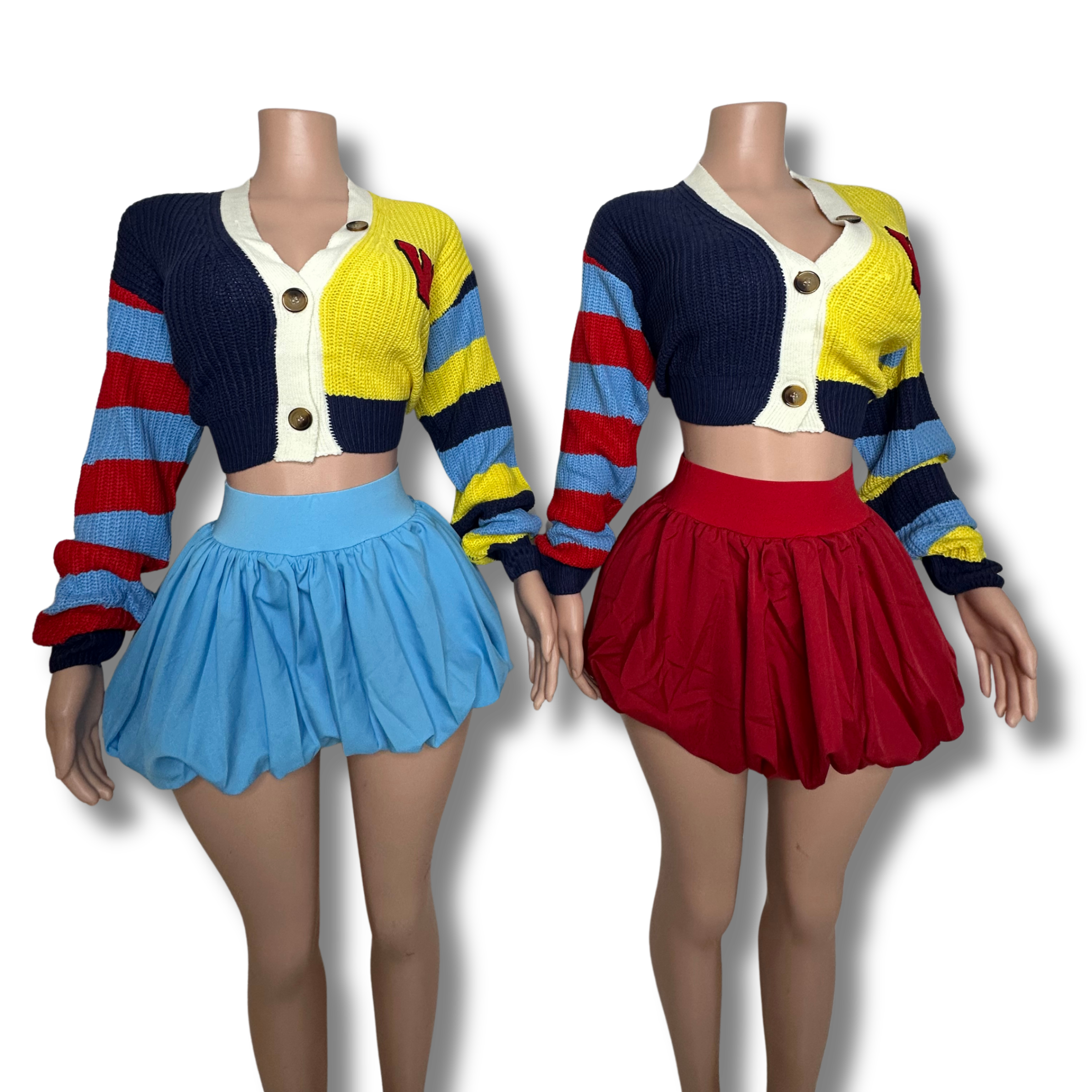 School Girl Skirt Set