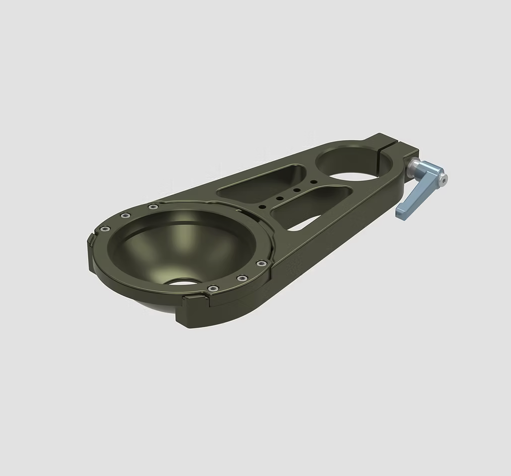GFM Offset adapter 10" 150mm Bowl