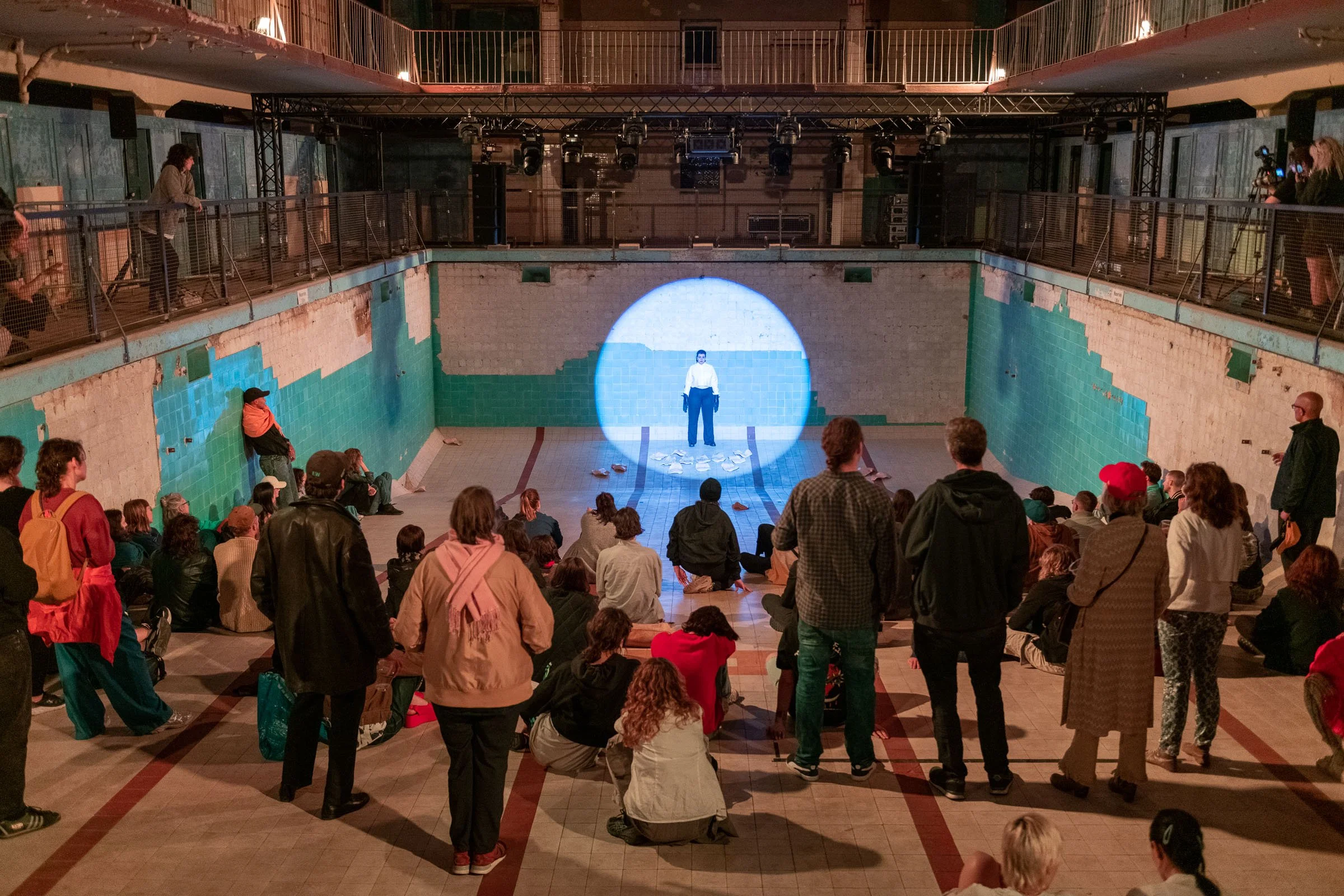 Melanie Jame Wolf, The Promise of Their Body, 2024, E-WERK Luckenwalde. Commissioned and Presented as part of The Drop Out: Tell them I said No, Photo by Stefan Korte.