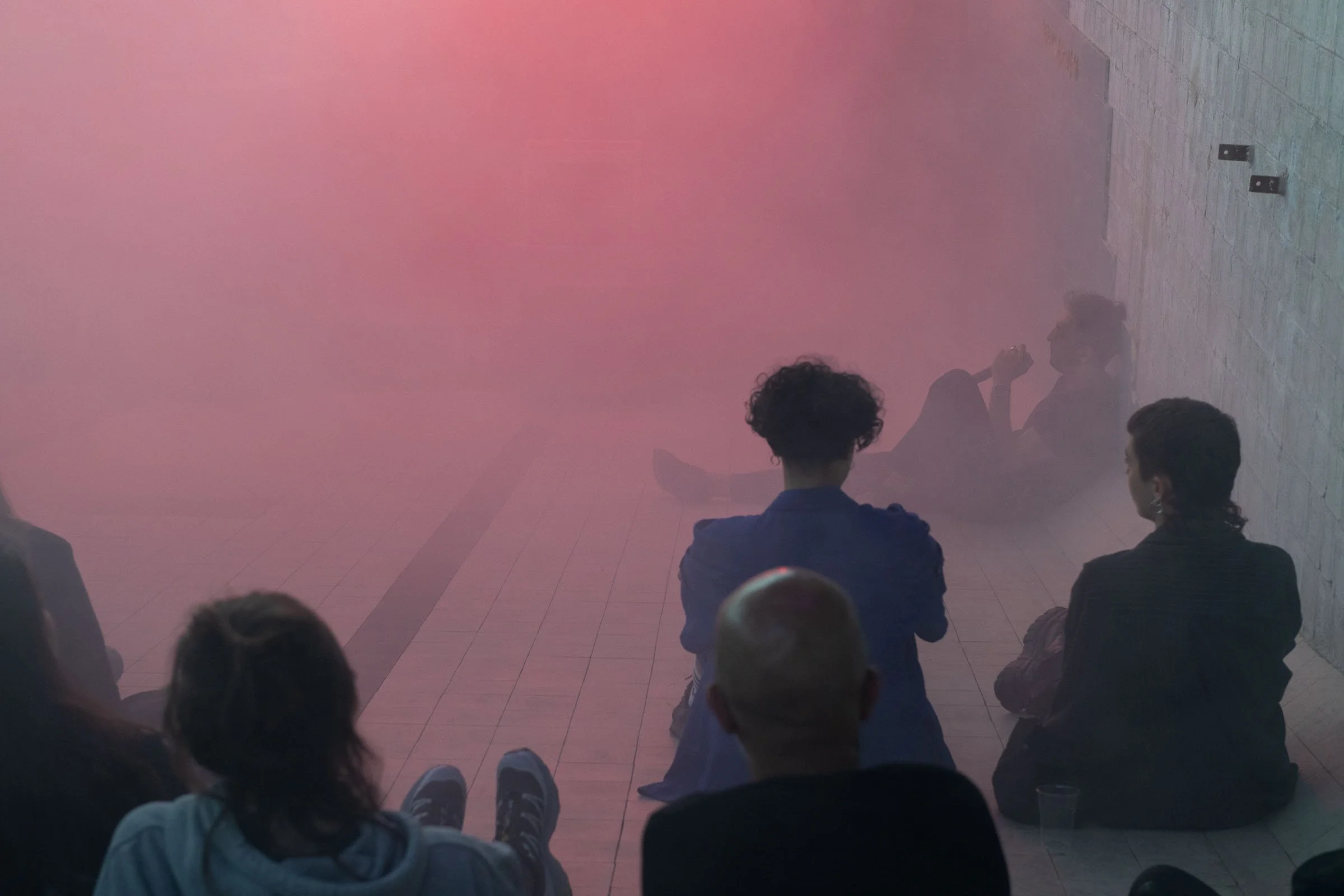 Abbas Zahedi feat. abbzah, bill dags &amp; Saint Abdullah, rose &amp; STEMM (E-WERK remix), 2024, E-WERK Luckenwalde, The Drop Out: Tell them I said No’, Photo by Stefan Korte. 