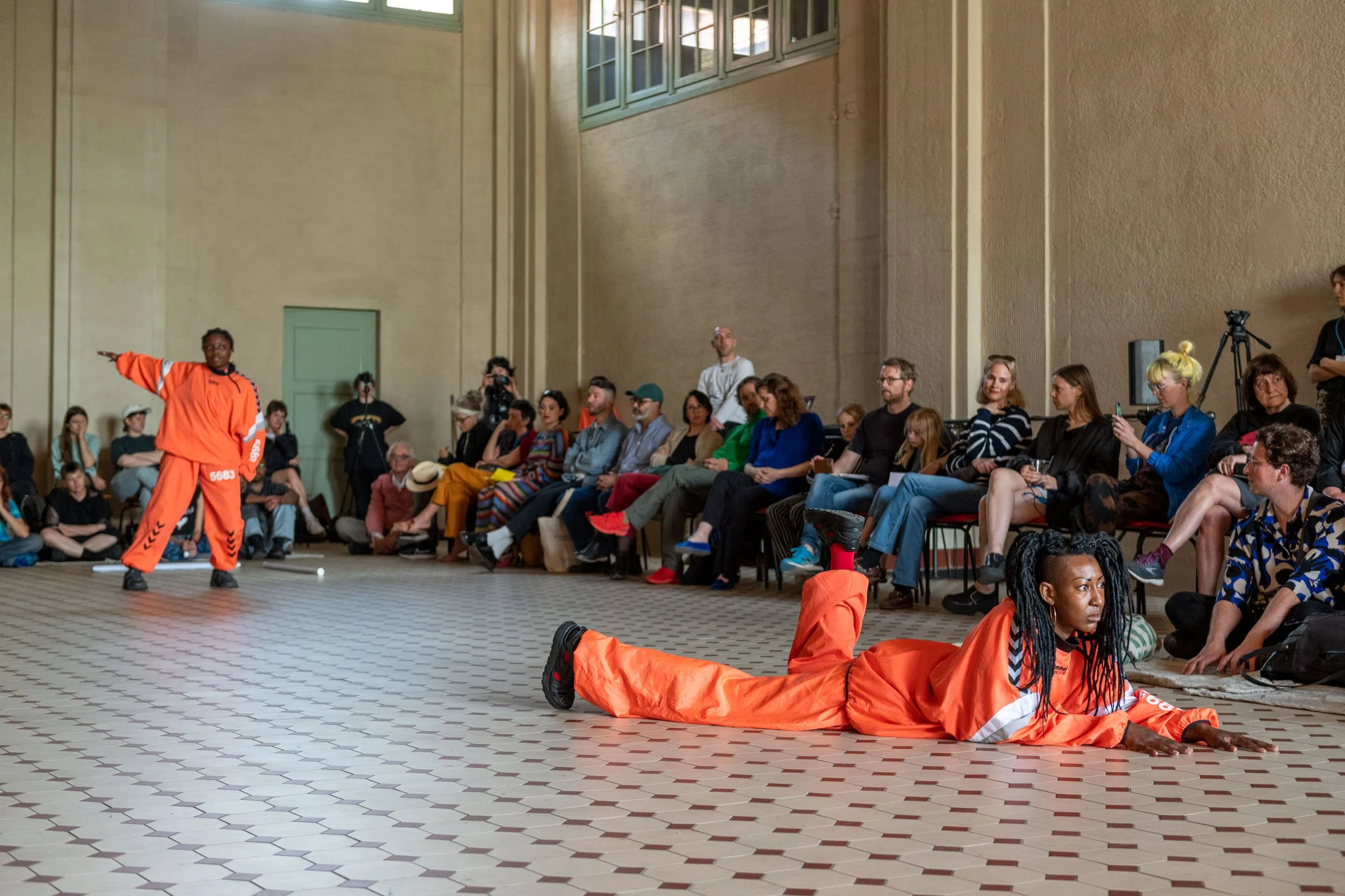 SERAFINE1369, IV, 2024, E-WERK Luckenwalde. Presented as part of The Drop Out: Tell them I said No, Photo by Stefan Korte.
