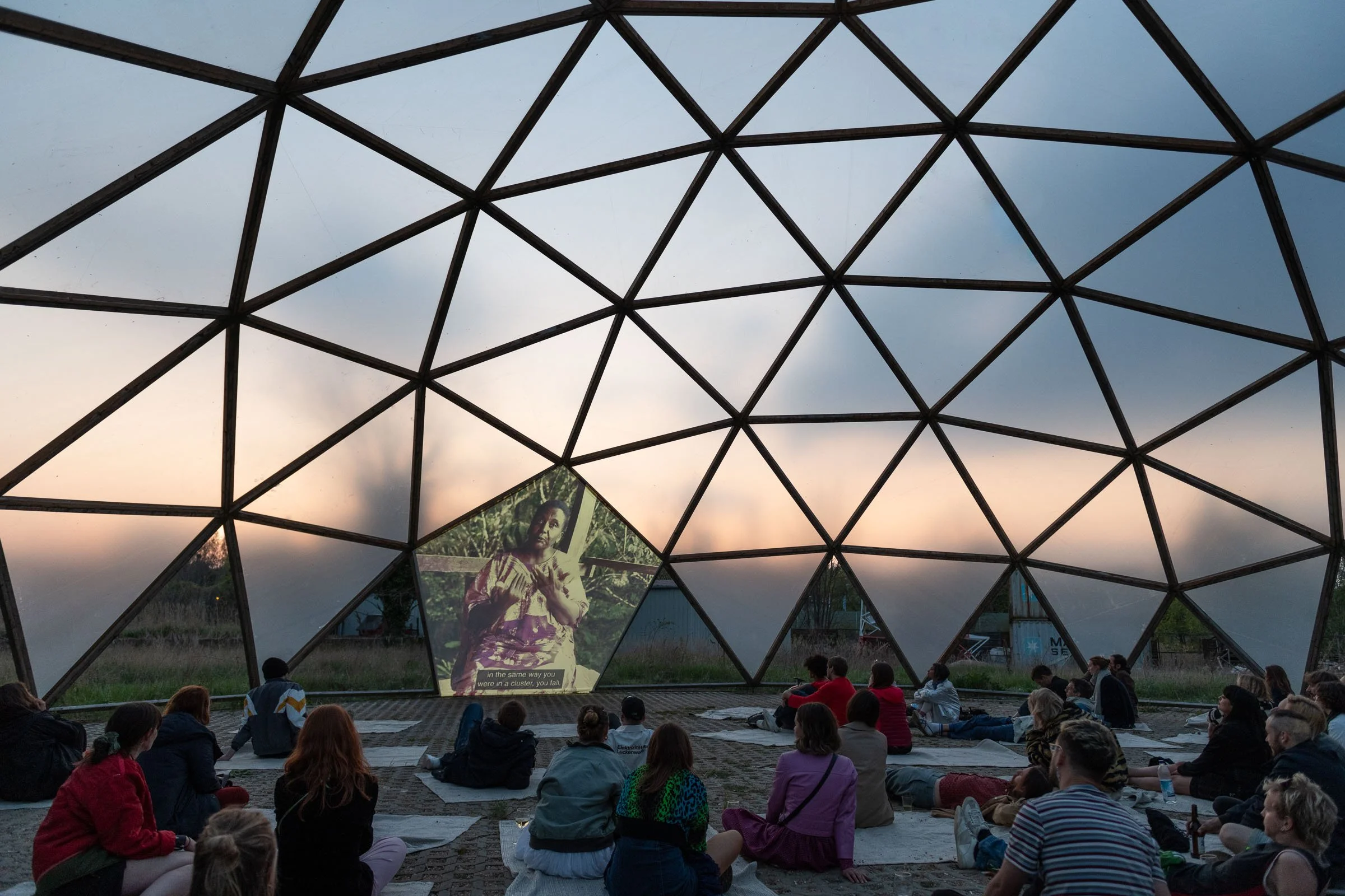 Tabita Rezaire, commissioned by E-WERK Luckenwalde and presented at POWER NIGHTS. Being Mothers, curated by Lucia Pietroiusti in collaboration with Helen Turner, Katharina Worf and Adriana Tranca, 2022.
