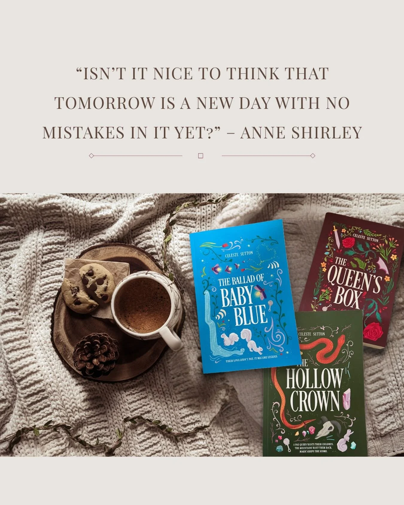 As the calendar turns, I&rsquo;m curling up with a book and a hopeful heart. There are blank pages ahead, and I can&rsquo;t wait to fill them&mdash;with kindness, stories, and maybe a few snowflakes. (Yep, we have snow ❄️! It&rsquo;s lovely!)

My cur