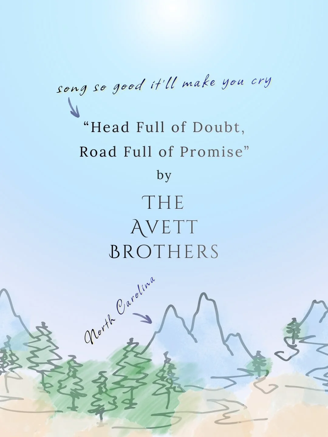 I&rsquo;ve loved the Avett Brothers for years&mdash;because they&rsquo;re frickin amazing, but also because their lyrics are rich and textured and beautiful, even when they&rsquo;re singing about pain. And&hellip;because they&rsquo;re not afraid to s