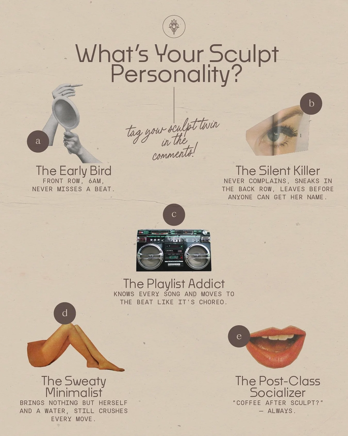 What&rsquo;s your sculpt personality?! ⬇️