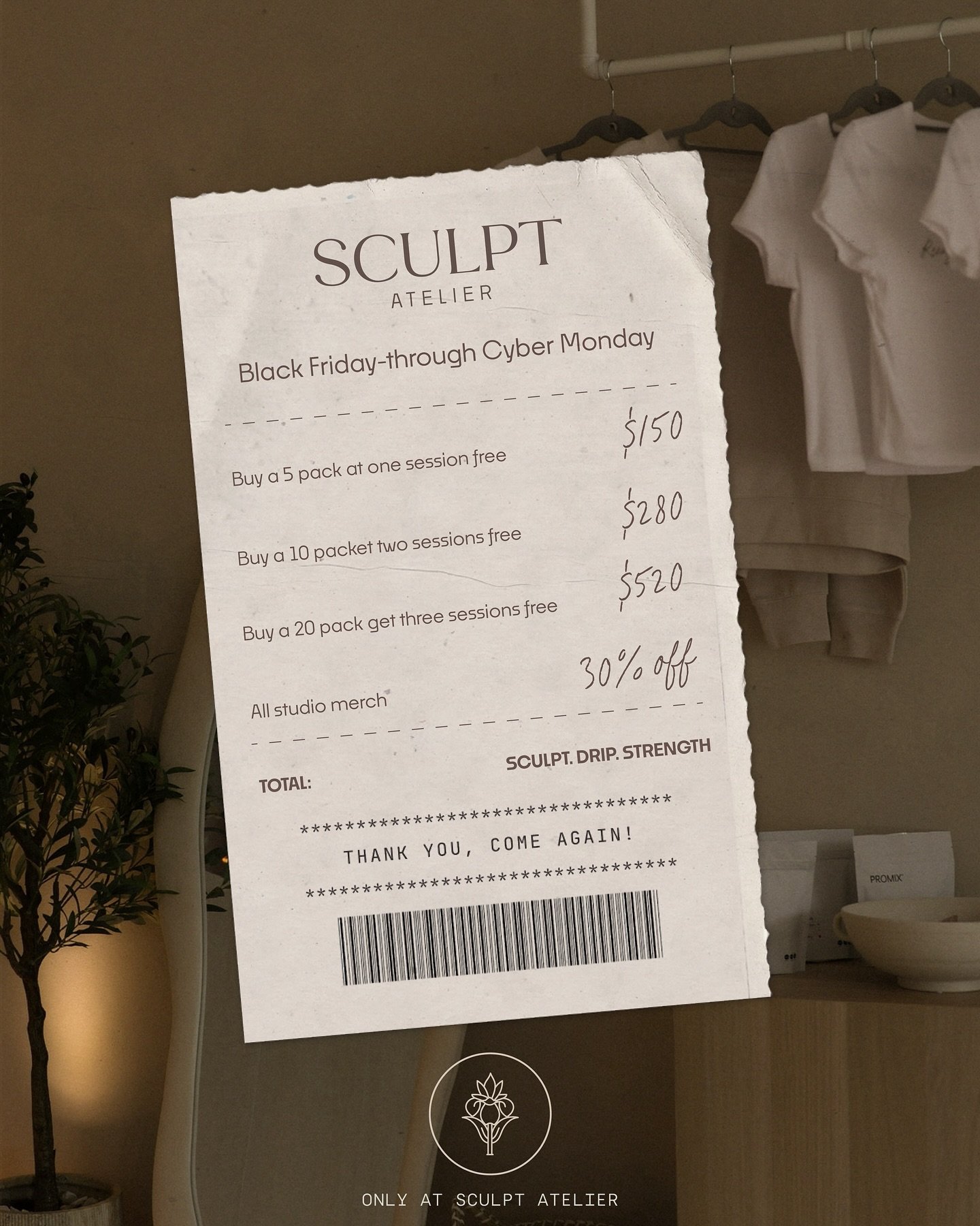 Black Friday through cyber Monday 🤍✨

If you were thinking about it - now is your chance! 

🔗in bio to download our app. Set your alarms for this one!