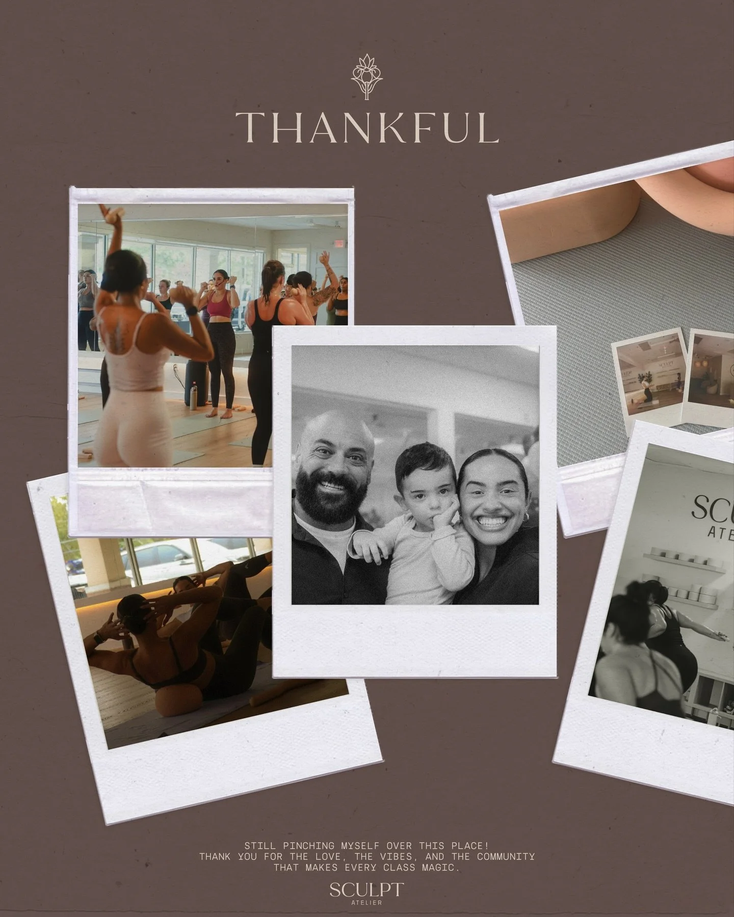 To our Sculpt Atelier family 💌 thank you for showing up with intention, grace, and strength day after day.

Your presence makes this space what it is.

Wishing you and yours an amazing Thanksgiving. ✨