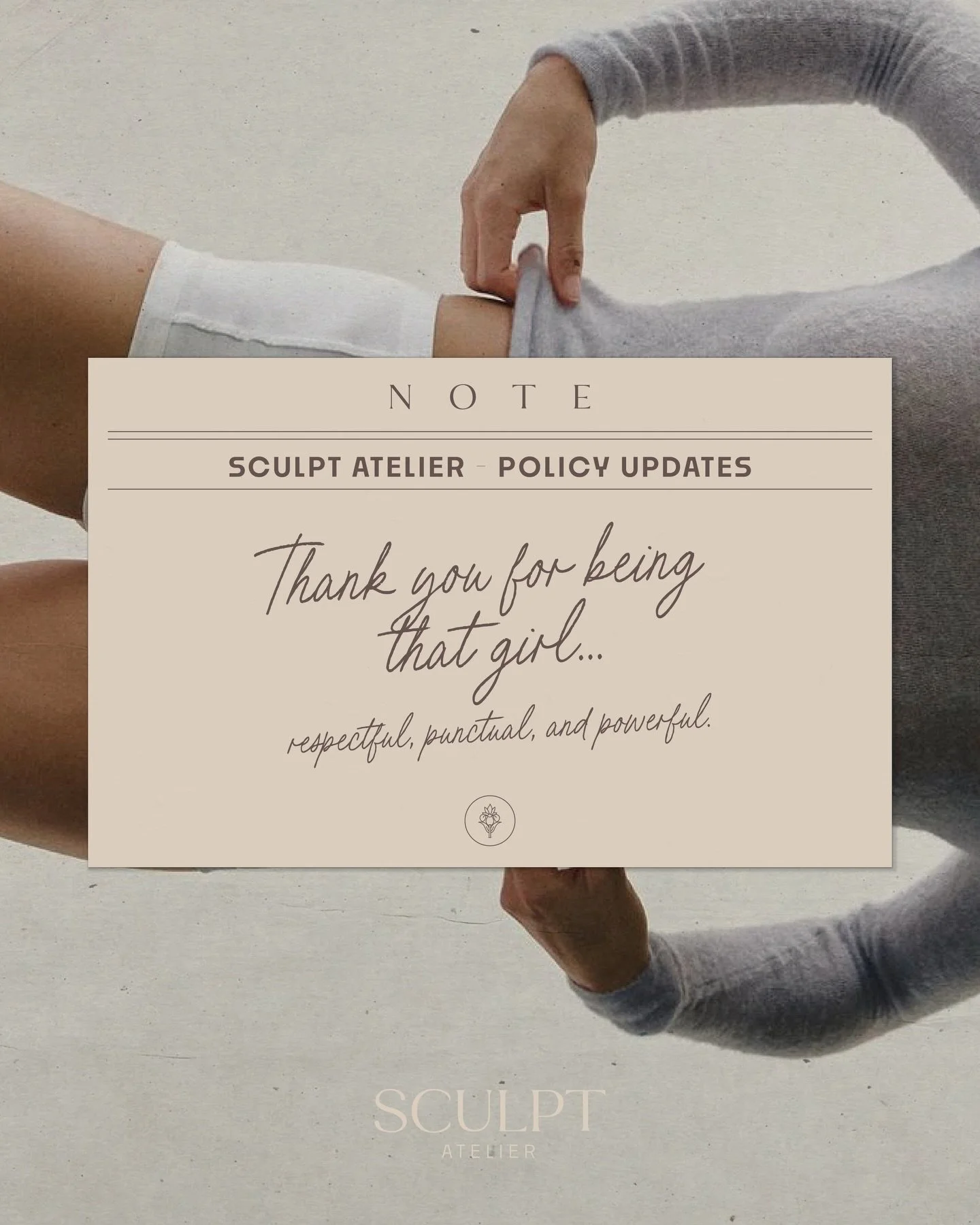 Sculpt policy updates✨

Thank you for being you, always 🤍