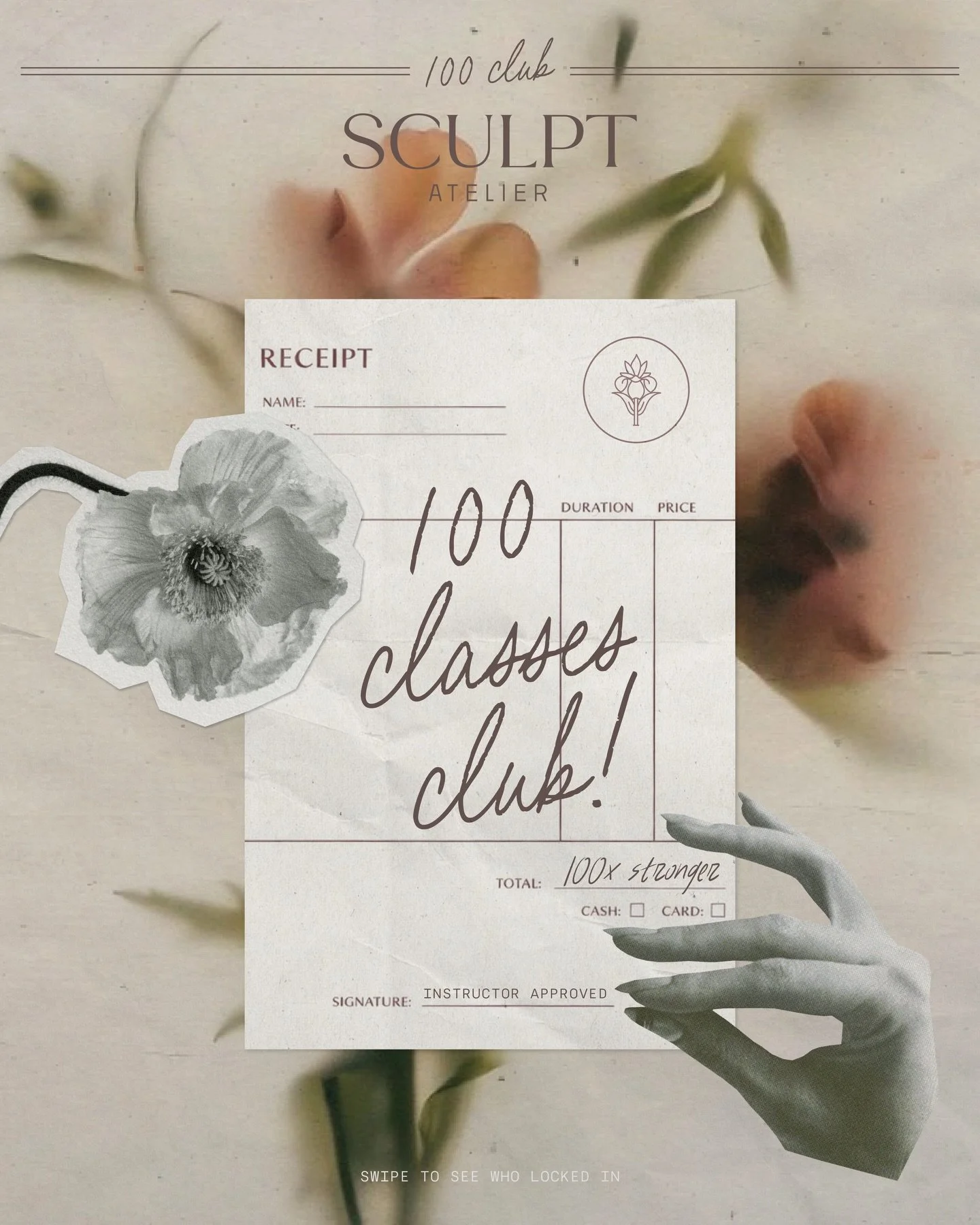 100 sessions stronger 💪🤍✨🪷