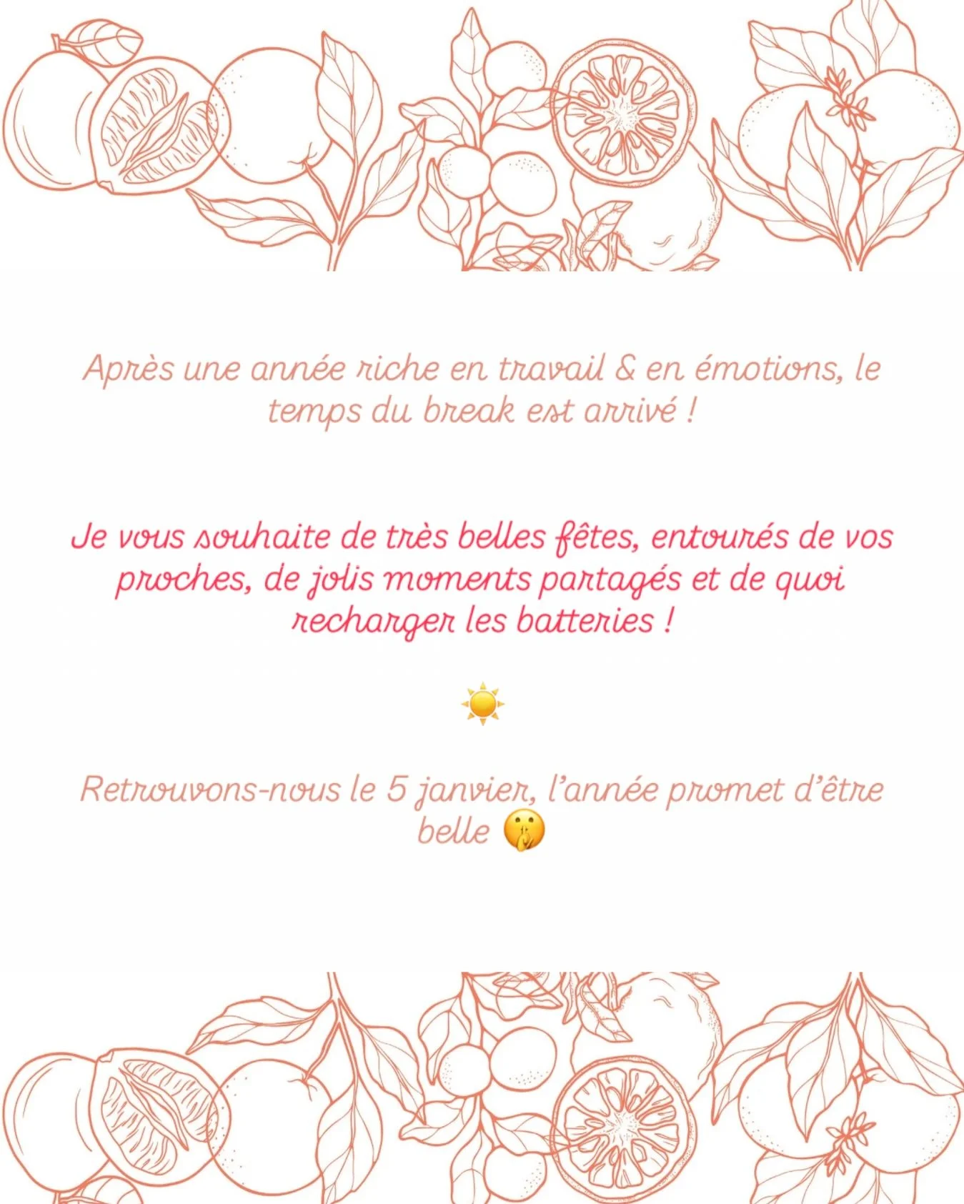 🎄Profitez de jolis moments, ils sont pr&eacute;cieux !🎄 

Nous nous retrouvons en janvier ☀️ 

🪩 Dans l&rsquo;intervalle, vous souhaitez organiser votre prochain &eacute;v&eacute;nement et y apporter de la gourmandise en toute s&eacute;r&eacute;ni