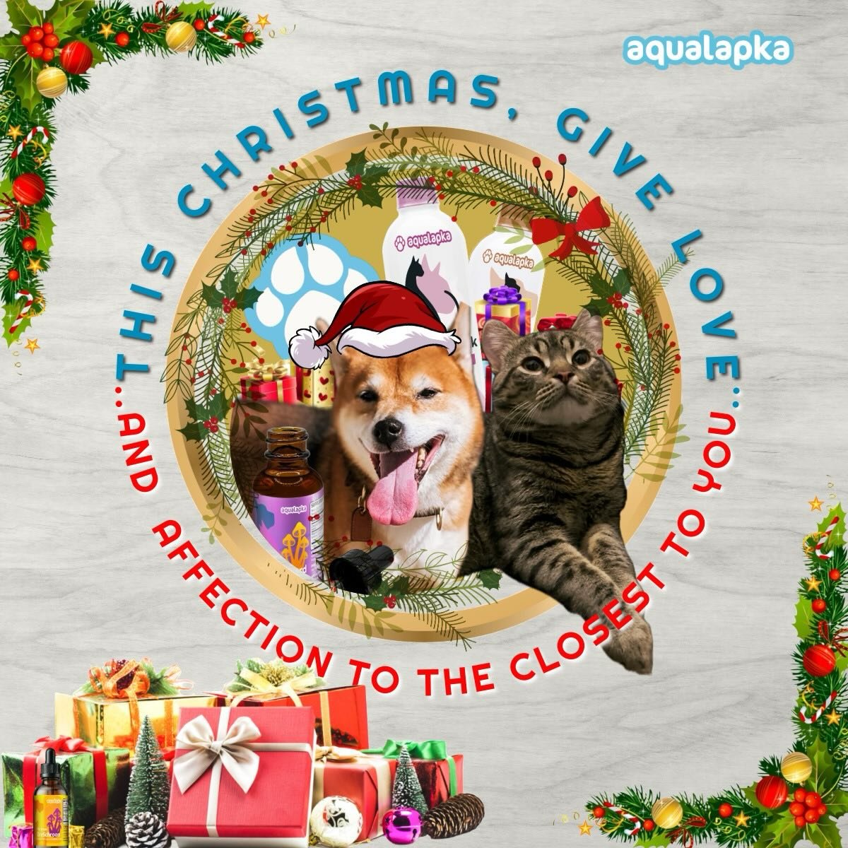 This holiday season, wrap your furry besties in the ultimate act of love: wellness that sparkles brighter than tinsel. Our innovative hydration elixirs and nature-powered tinctures aren&rsquo;t just gifts&mdash;they&rsquo;re a promise of vibrant ener