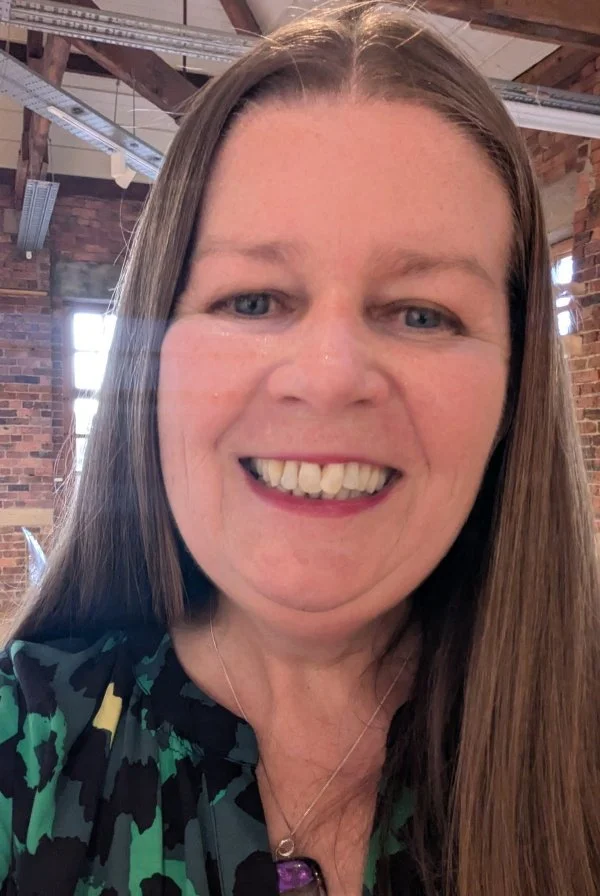 This image is a close up of Kate's smiling face.