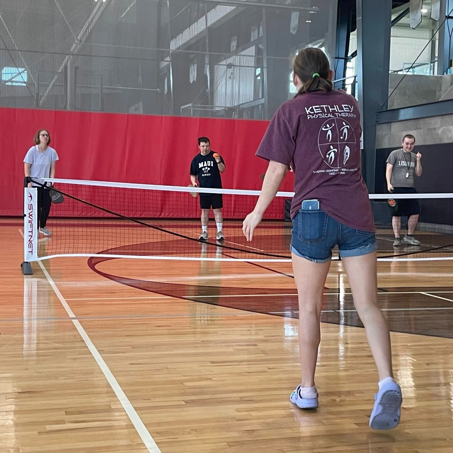 AIMers hit the courts this past weekend at @hcindoor for a fun game of pickleball! 

We&rsquo;re so grateful for our incredible volunteers who show up with energy, encouragement, and a whole lot of heart. Their dedication helps AIMers stay active, bu