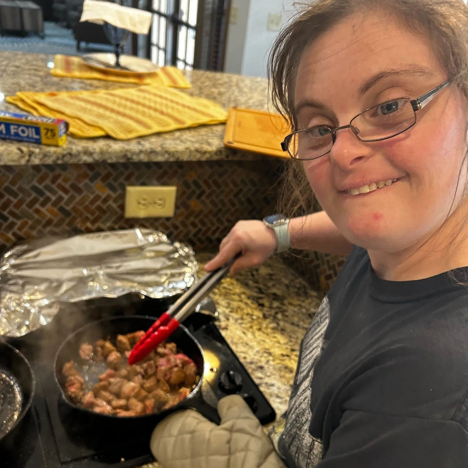 Earlier this week at AIM&rsquo;s Supper Club, AIMers rolled up their sleeves to learn how to cook healthy, balanced meals. From chopping and seasoning to plating and serving, everyone played a role in creating a meal they could be proud of. And the b