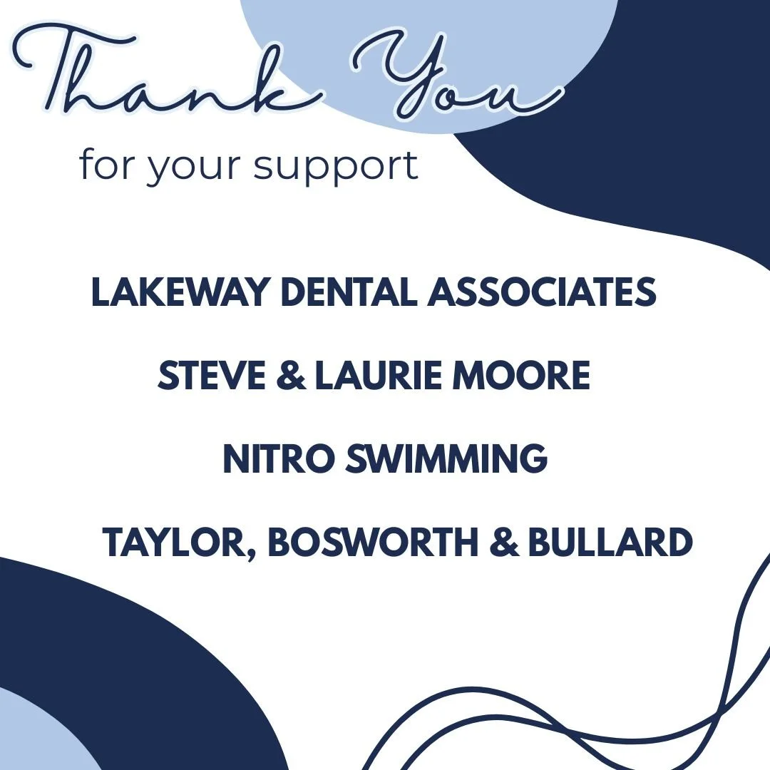 A big shout out to our GOLD Sponsors: @lakewaydentalassociates , Steve &amp; Laurie Moore, @nitroswimming, and @tbblawfirm 
Because of you, AIMers can continue building friendships, gaining independence, and enjoying all the fun and meaningful activi