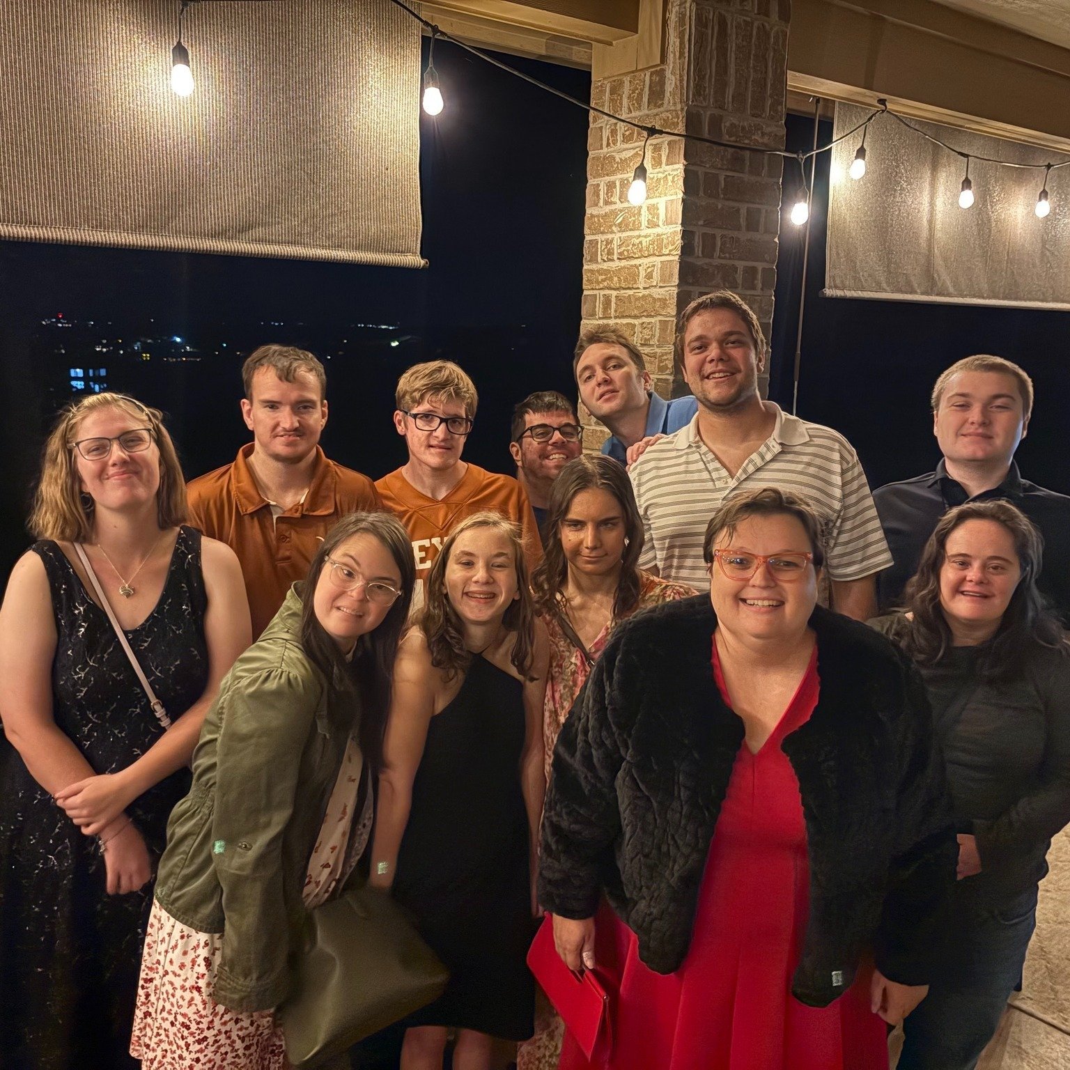 Traveling Turkeys! AIMers kicked off the Thanksgiving season in style this past weekend with a holiday feast! They dressed to impress as they visited three homes throughout the evening, enjoying a full Thanksgiving experience. 
-Appetizers at the fir