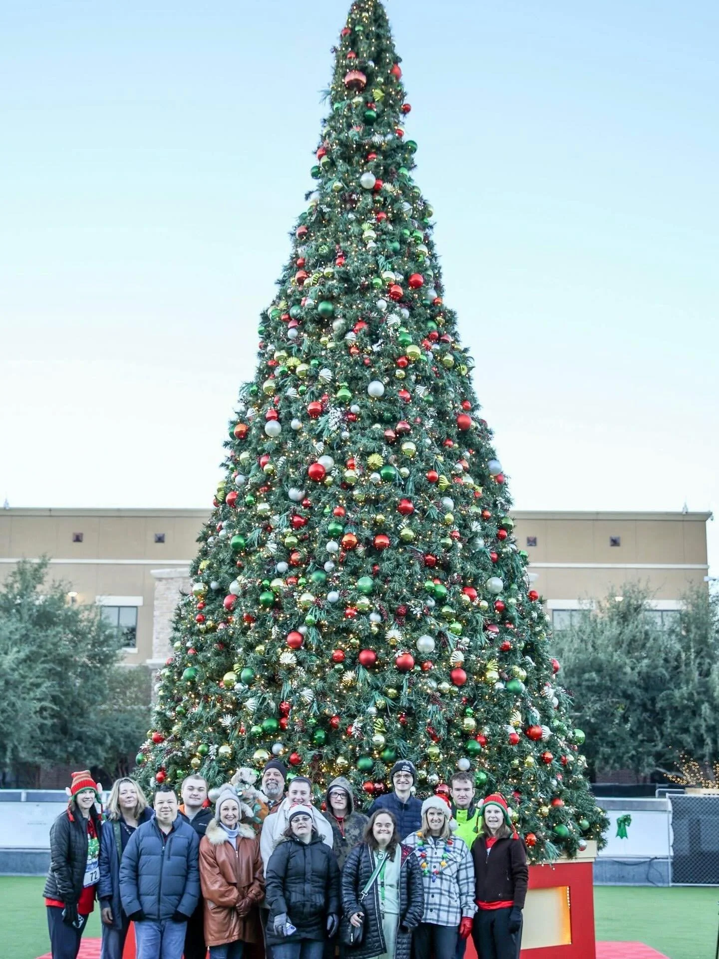AIMers and their family members spent this past Saturday volunteering at the Jingle Bell 5k! They did a great job cheering on the racers and making sure everyone stayed on the course.