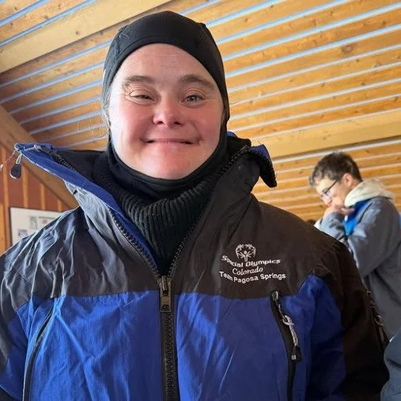 Did you know January is National Hobby Month? AIMer Gracie is taking to the slopes this month and enjoying her hobby--Skiing! Not only is she an avid skier, but she even made the Special Olympics ski team. Way to go Gracie!