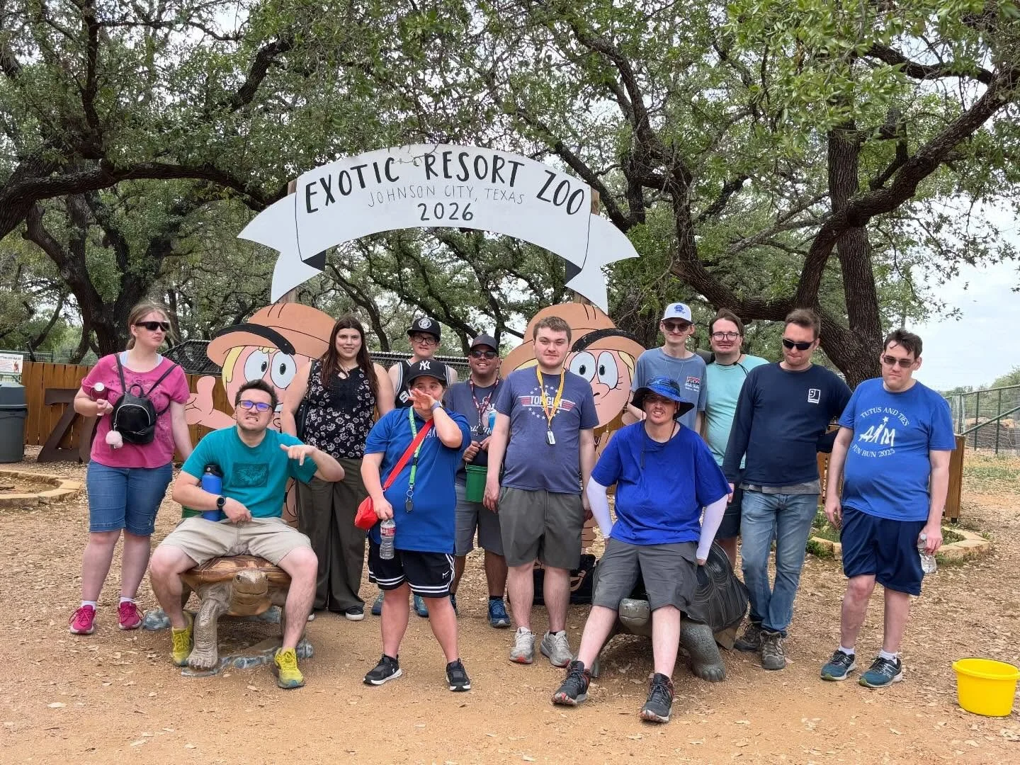 Earlier this week, our AIMers had a great time visiting the Exotic Resort Zoo in Johnson City getting up close with amazing animals. Outings like this are all about building confidence, trying new experiences, and enjoying time together in the commun
