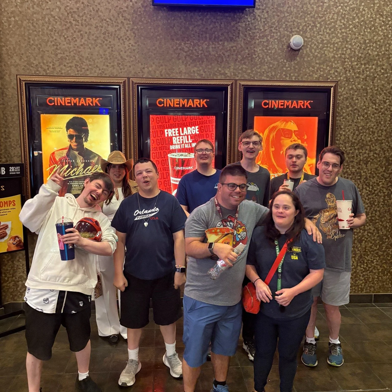 Last week, our AIMers headed to the theater to see the Super Mario Galaxy movie and had a great time laughing, cheering, and enjoying their time together. 

Nothing better than a fun night out with friends!