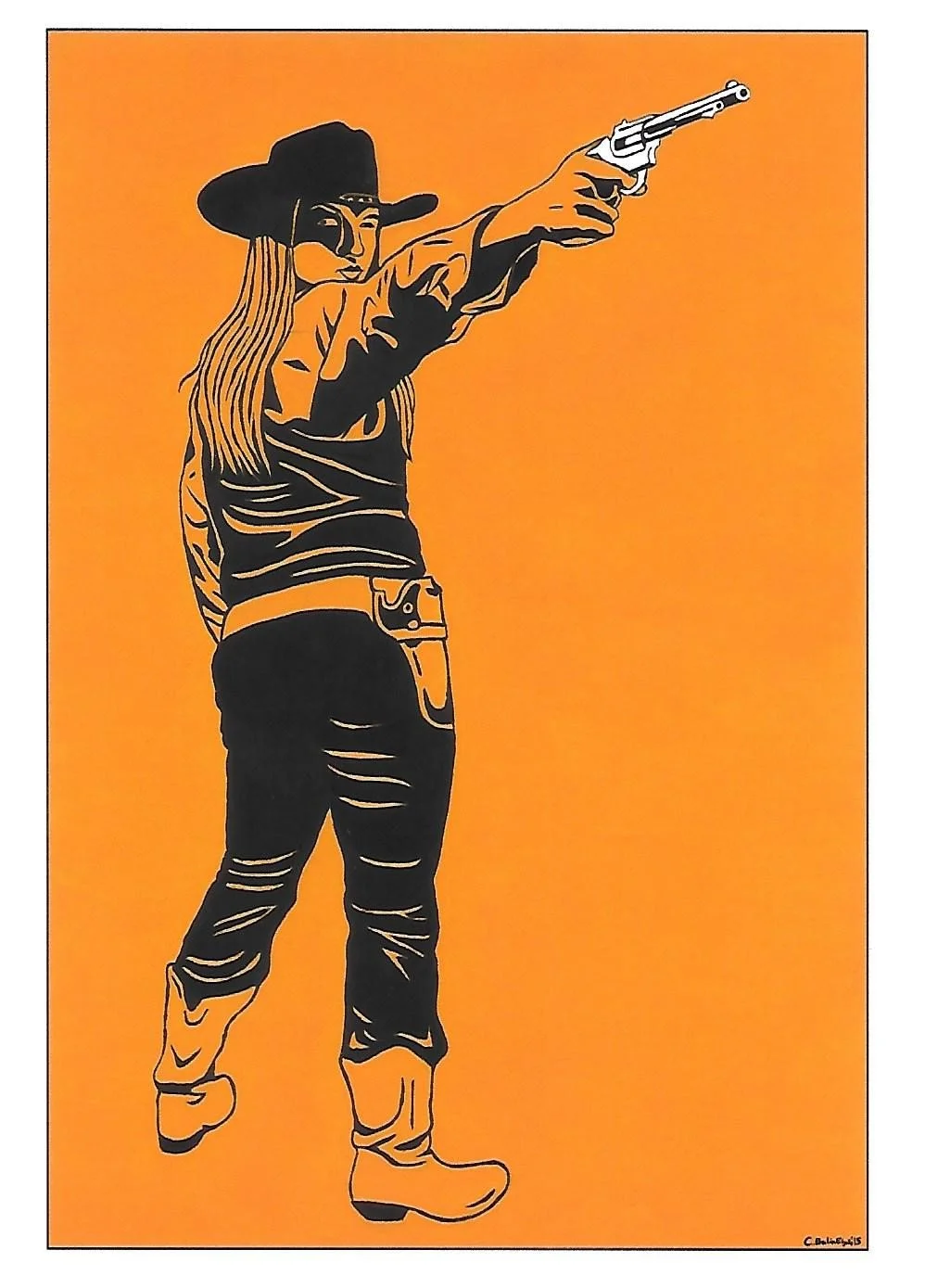 "Not In My Town!" Card