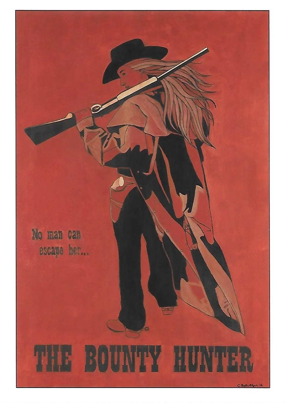 "The Bounty Hunter" Card