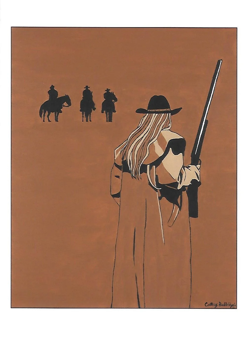 "Not On My Land!" Card