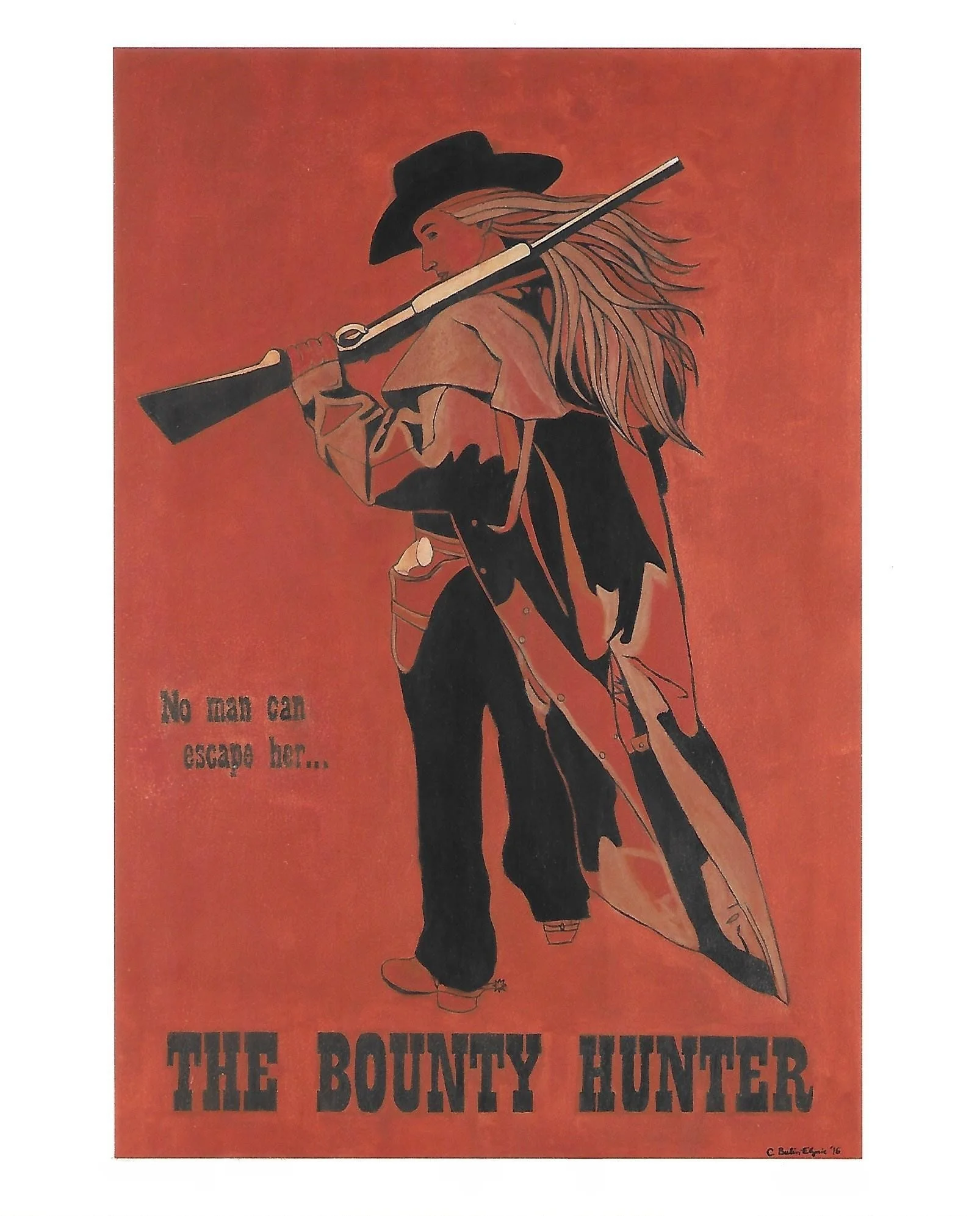 "The Bounty Hunter" Print