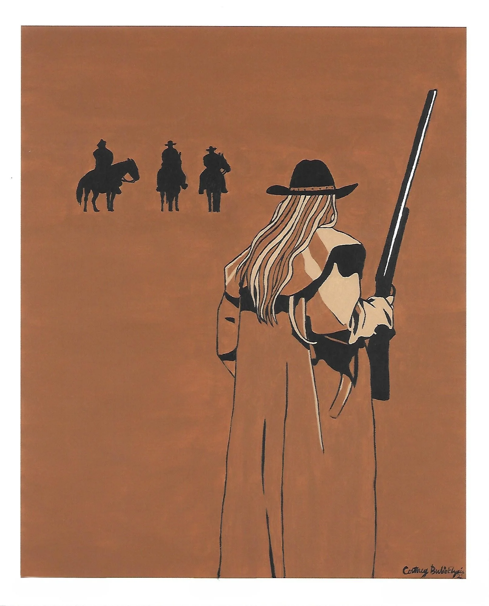 "Not On My Land!" Print