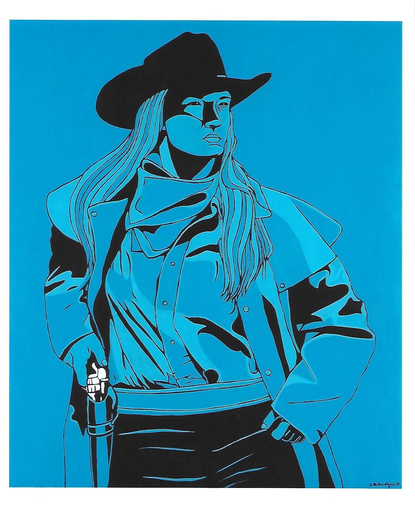 "Gunslinger 2" Print