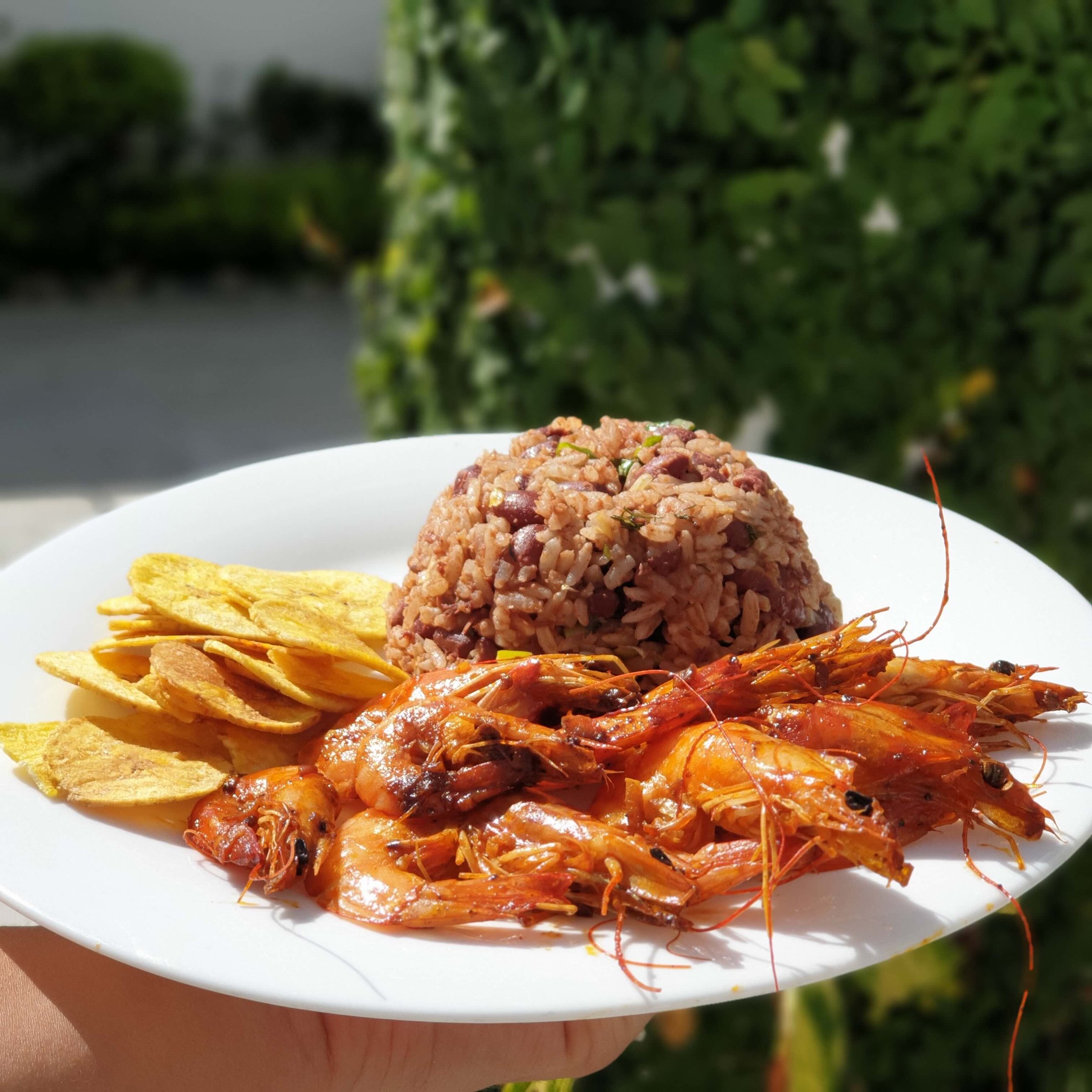 Red Moro & Garlic Prawns