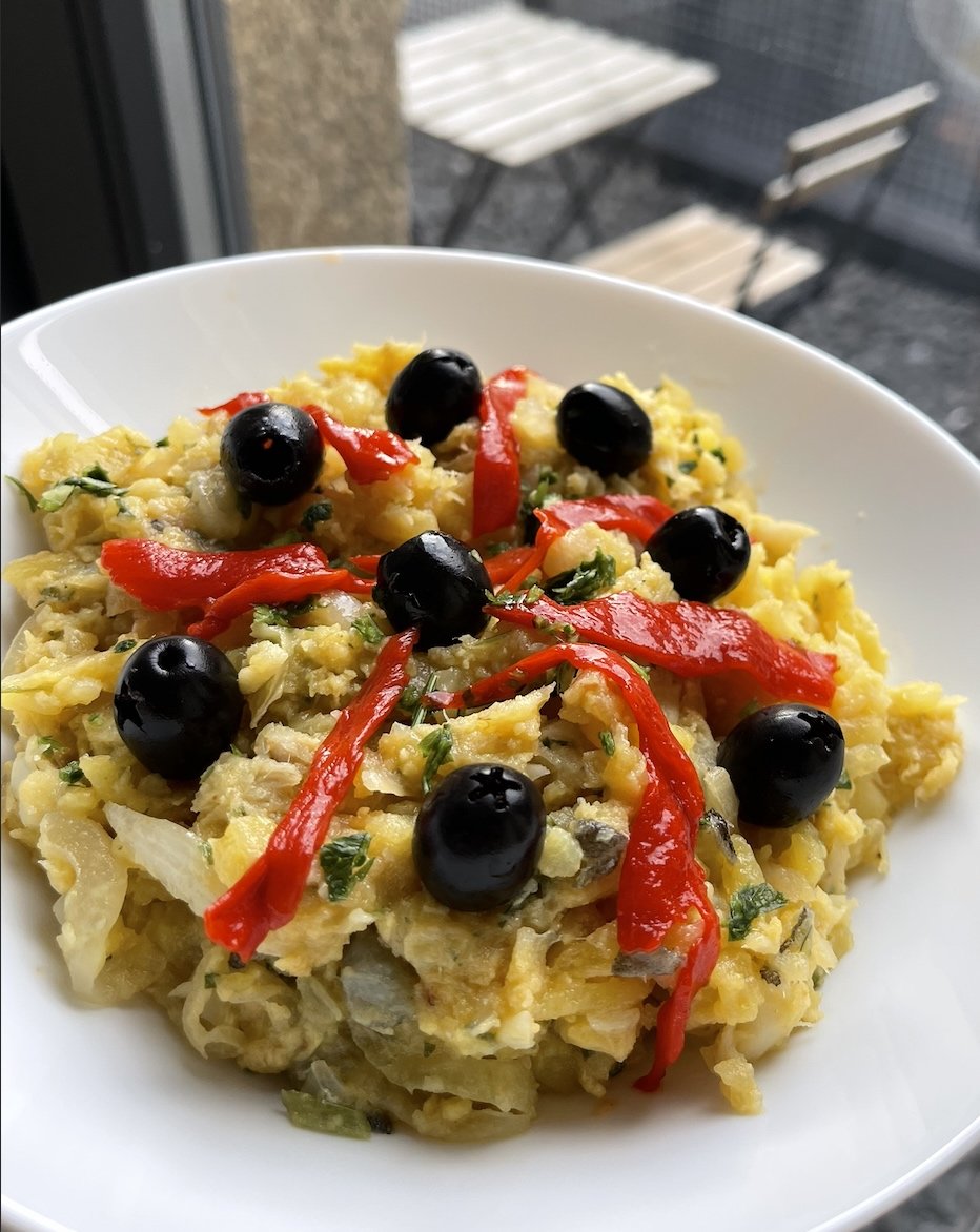 Golden Cod Scramble