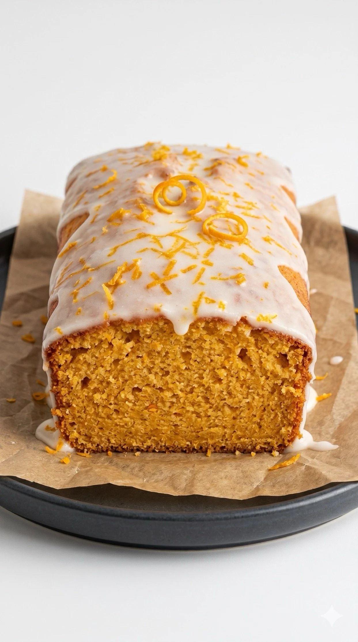 🍊Golden Orange cake