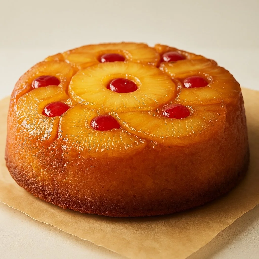 🍍 Olive Oil Pineapple Upside-Down Cake