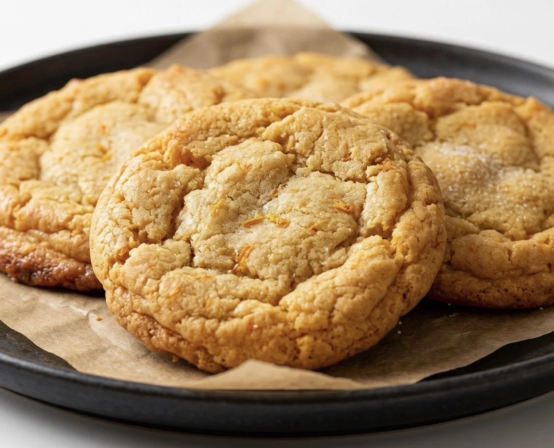 🍊Crispy Gluten Free Orange Cookies