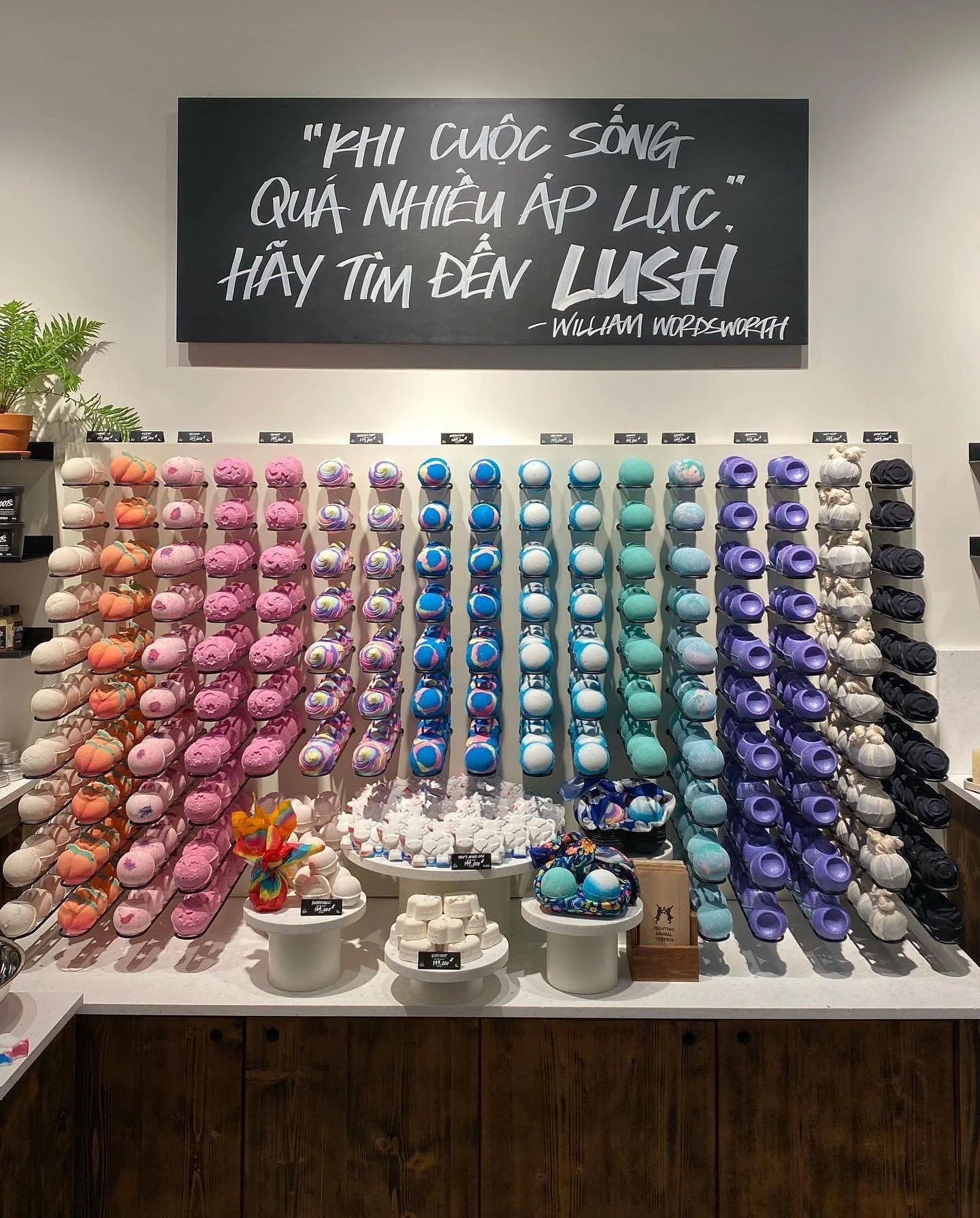 This last week I had the pleasure of going to open the first LUSH in Vietnam - shop design & merchandising planned by me! Super grateful for the opportunity to work on such a collaborative project with both the local retail team and global suppor