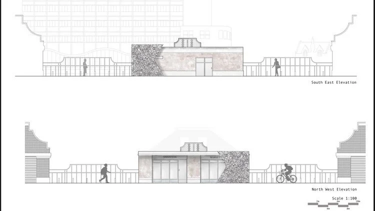 Designing a bicycle shop and workshop for @women_in_tandem . A flexible and adaptable building providing a safe space for women. 
π²π²π²π²π²π²π²π²
-Elevations
-Long Sections
-Short Sections
-Perspective Section Visual 
-1:20 Final Sectional Model