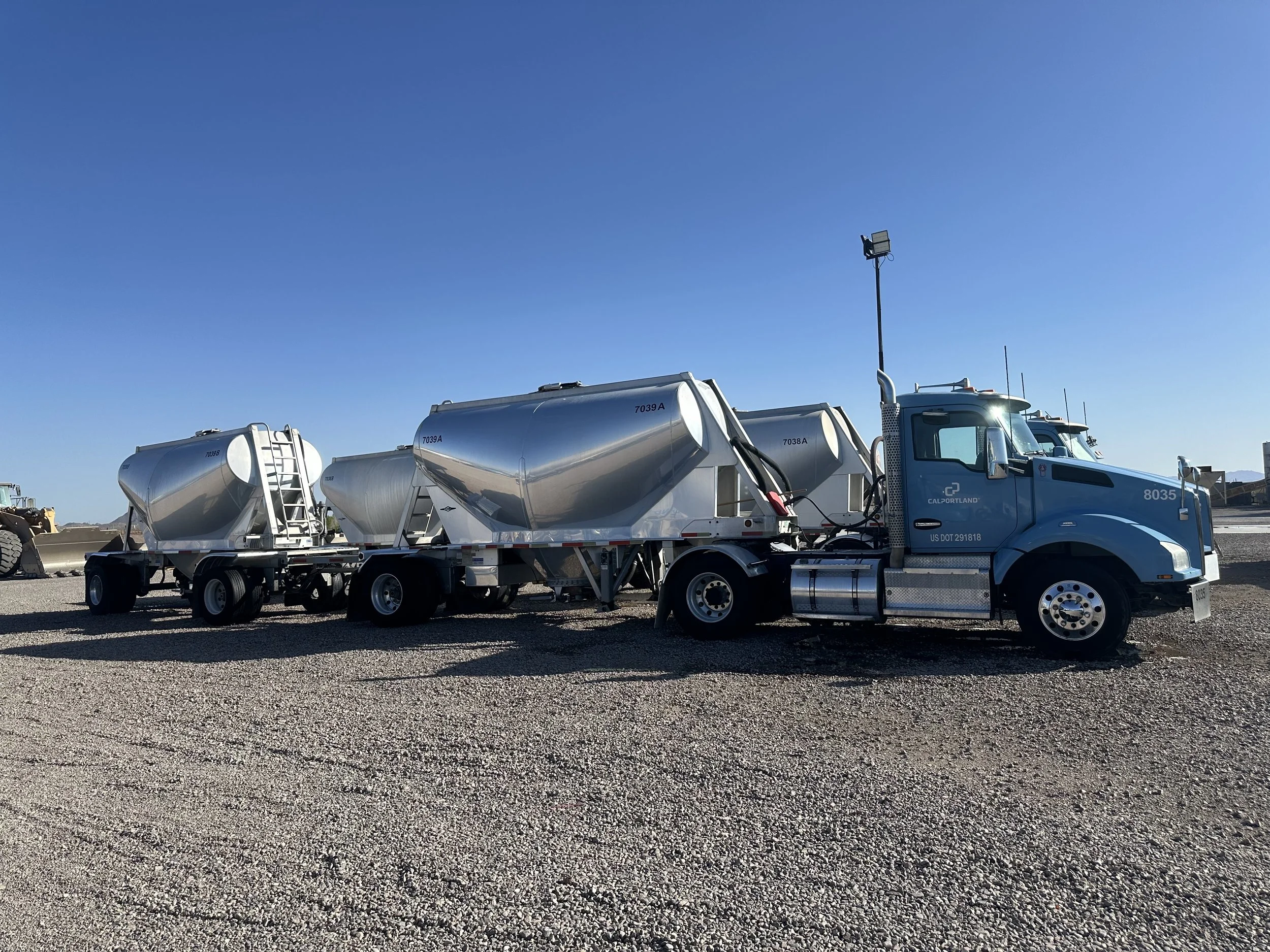 Restored lightly polished trailer.