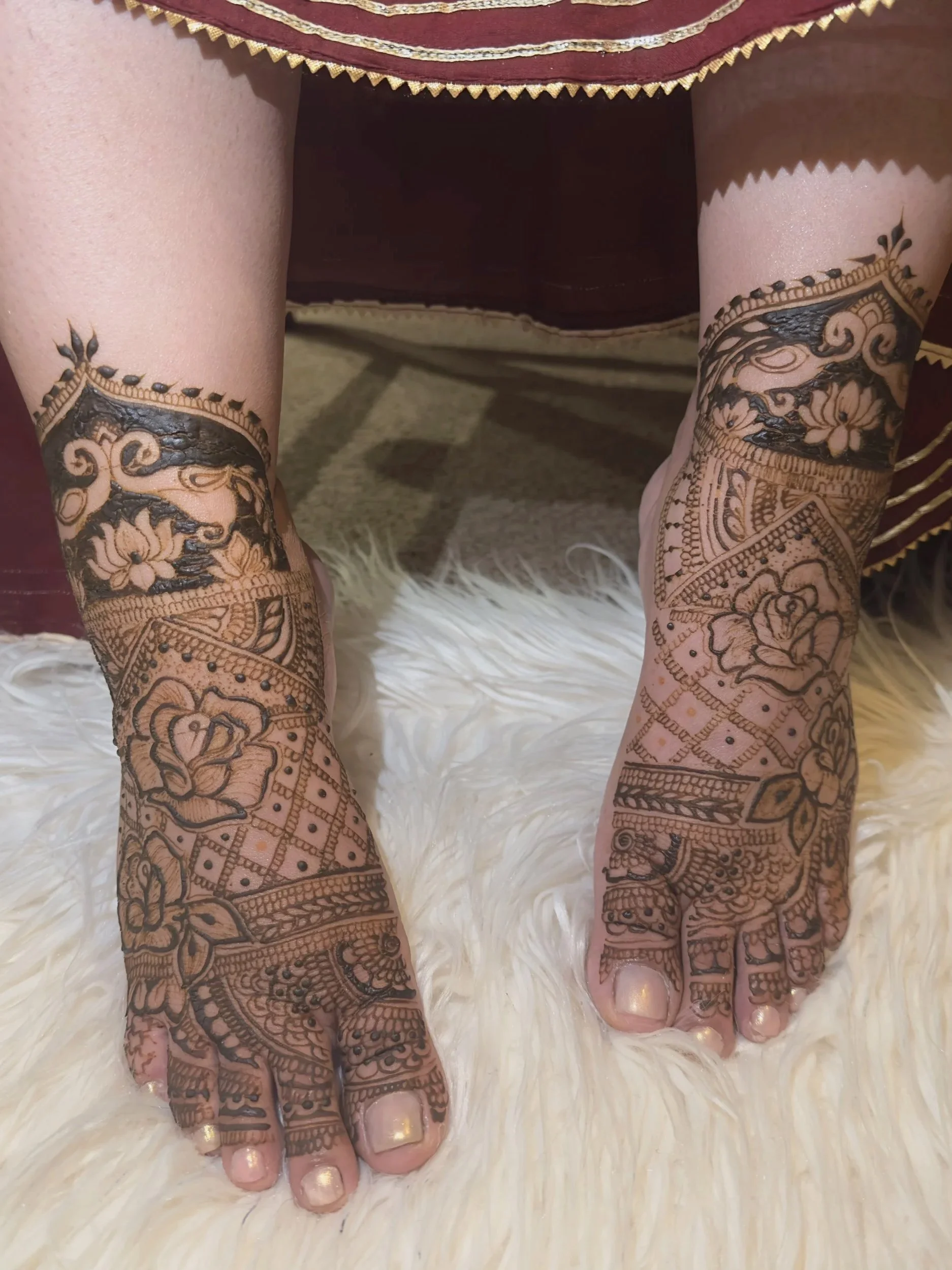 Bridal Feet Henna - Zone 3