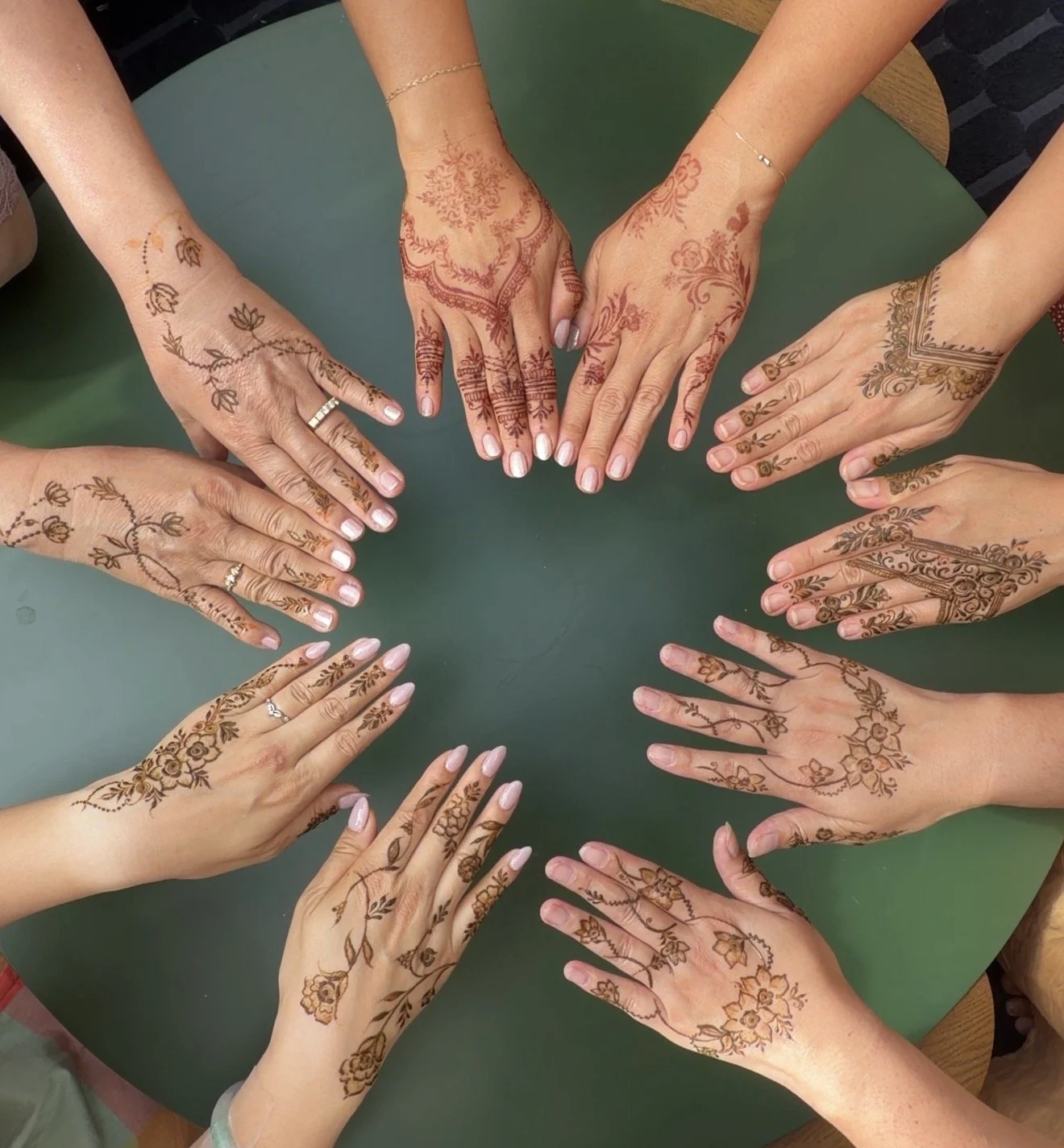 Wedding Guests Henna Designs