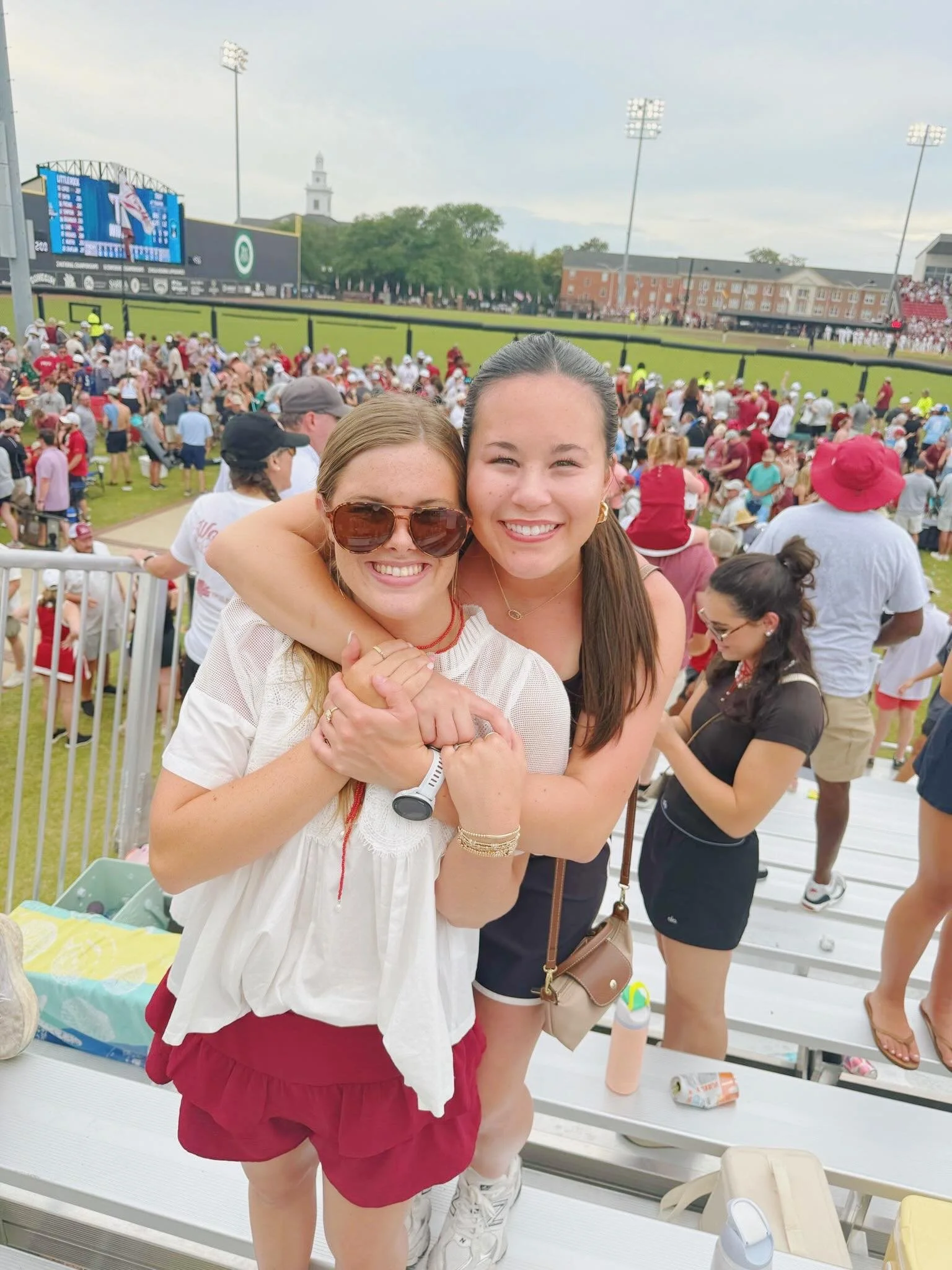 Almost a week ago @troytrojansbaseball made history and they aren&rsquo;t done yet!!! See ya in Omaha ⚾️🤍

#TroyAlphaGam
