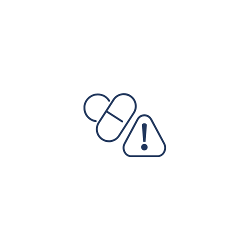 Icon representing healthcare teamwork with connected people around a medical cross symbol.