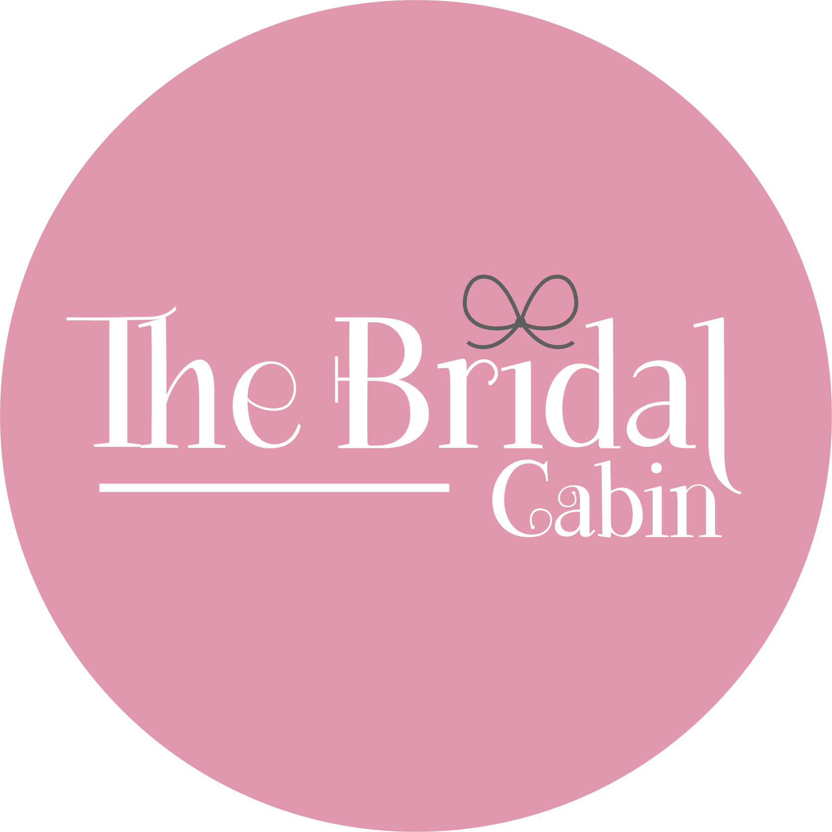 The Bridal Cabin Final Logo Pink Circle Transparent.png