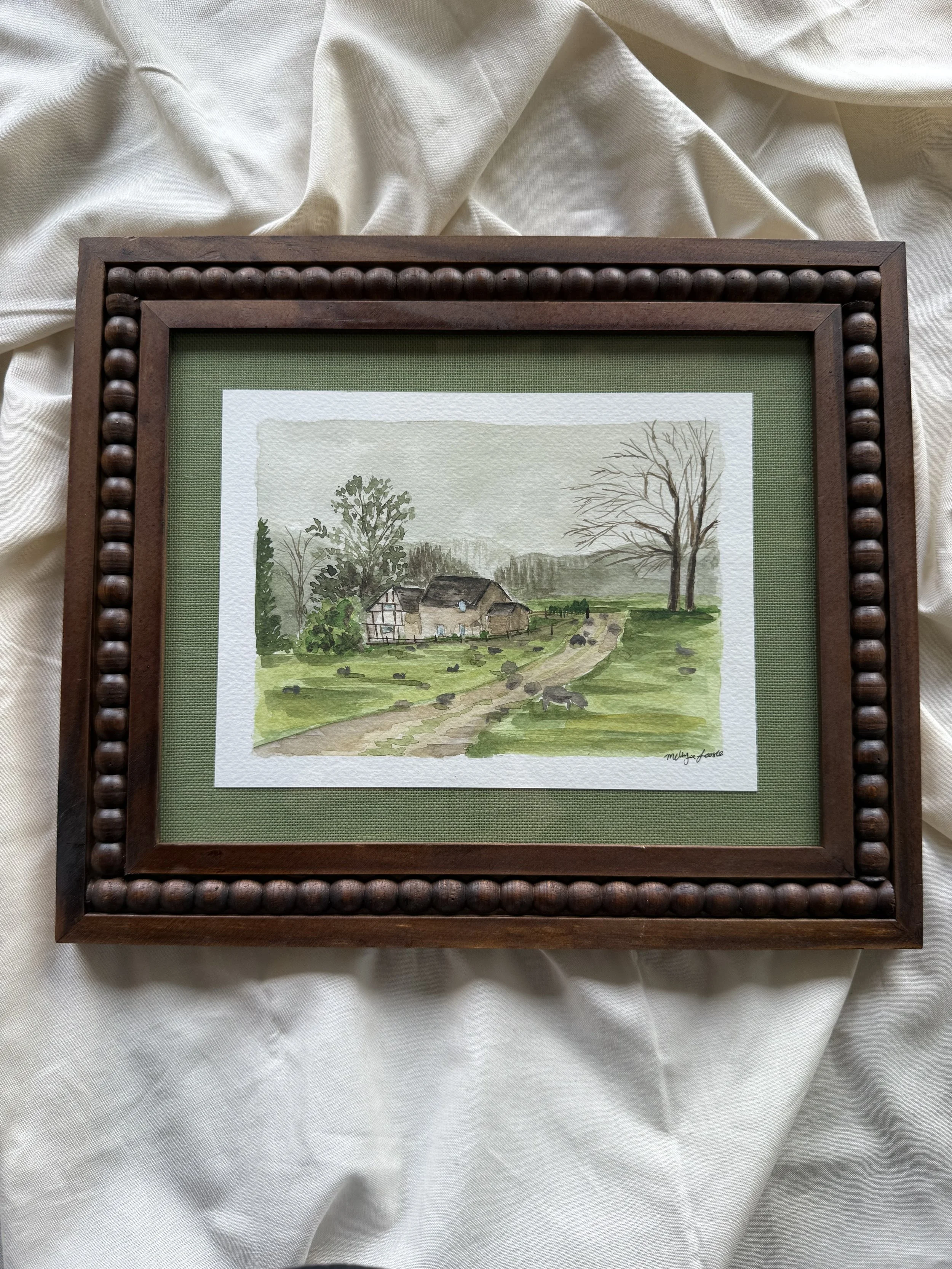 Sleepy Day on the Farm PRINT