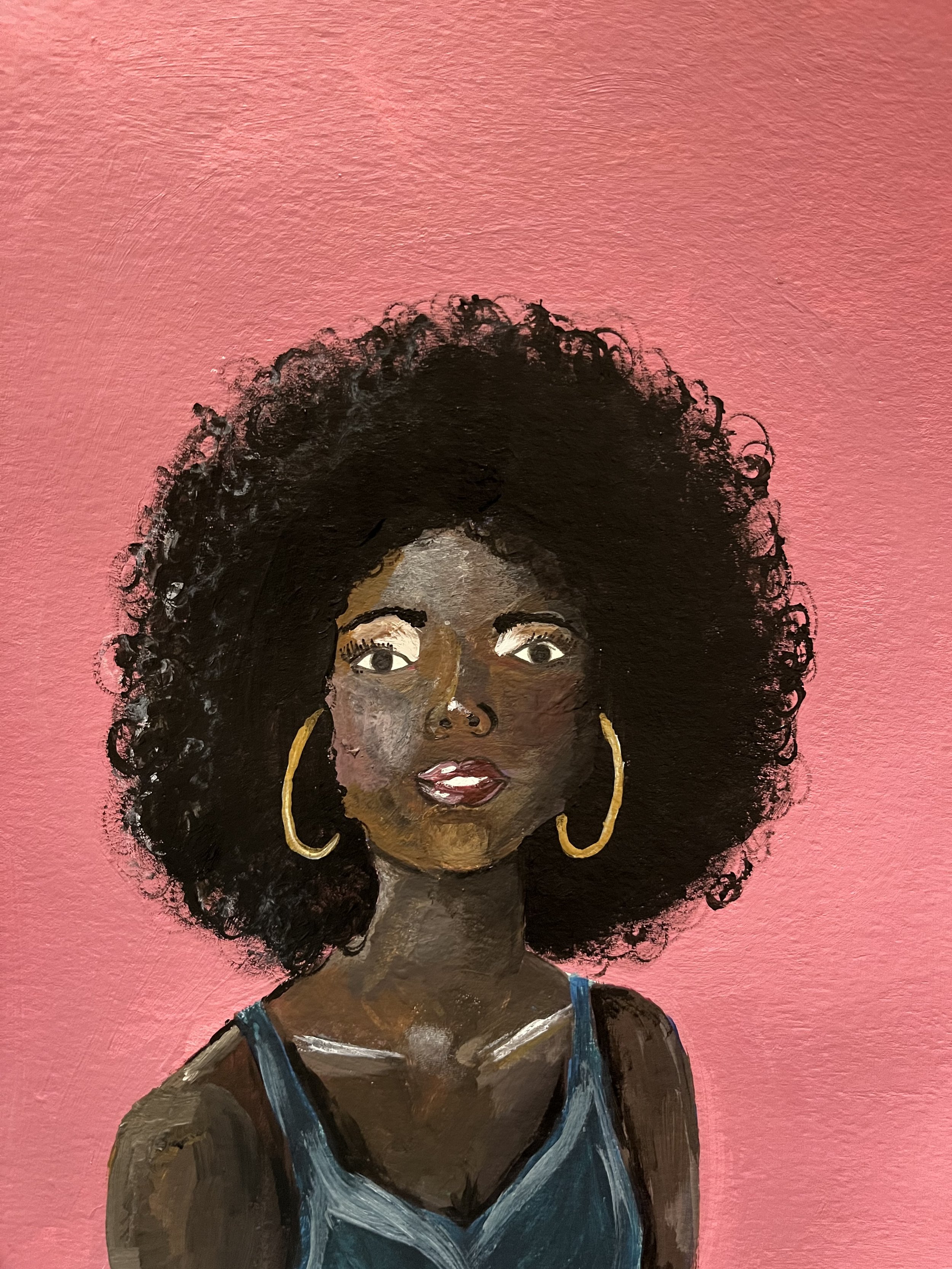 Self Possession- Acrylic Portrait